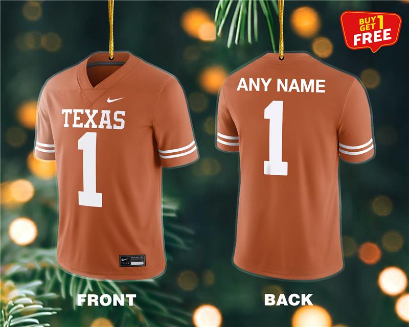 Ornament Football Jersey Texas Longhorns PT59096