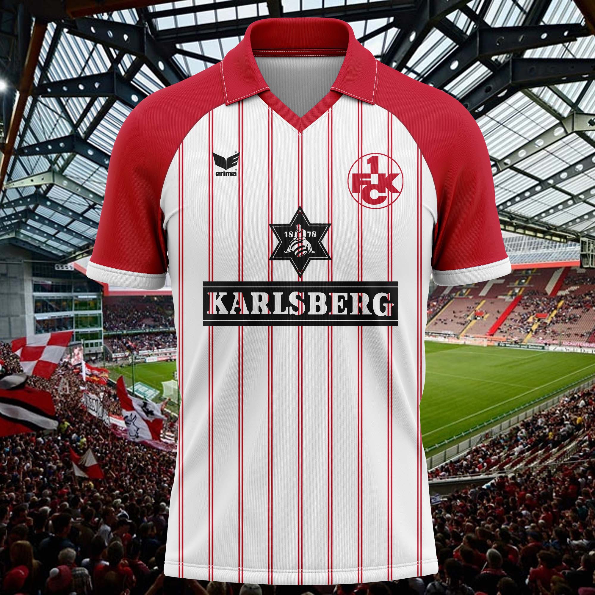 1. FC Kaiserslautern 1984-85 Home Kit Retro Shirt PT59128