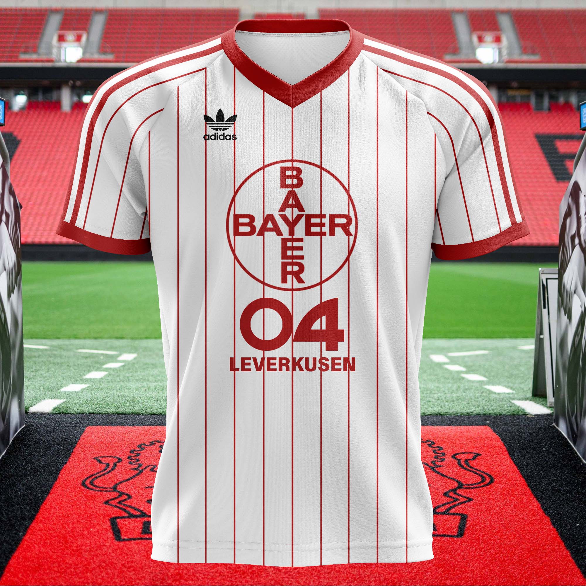 Bayer 04 Leverkusen 1984-85 Home Kit Retro Shirt PT59131