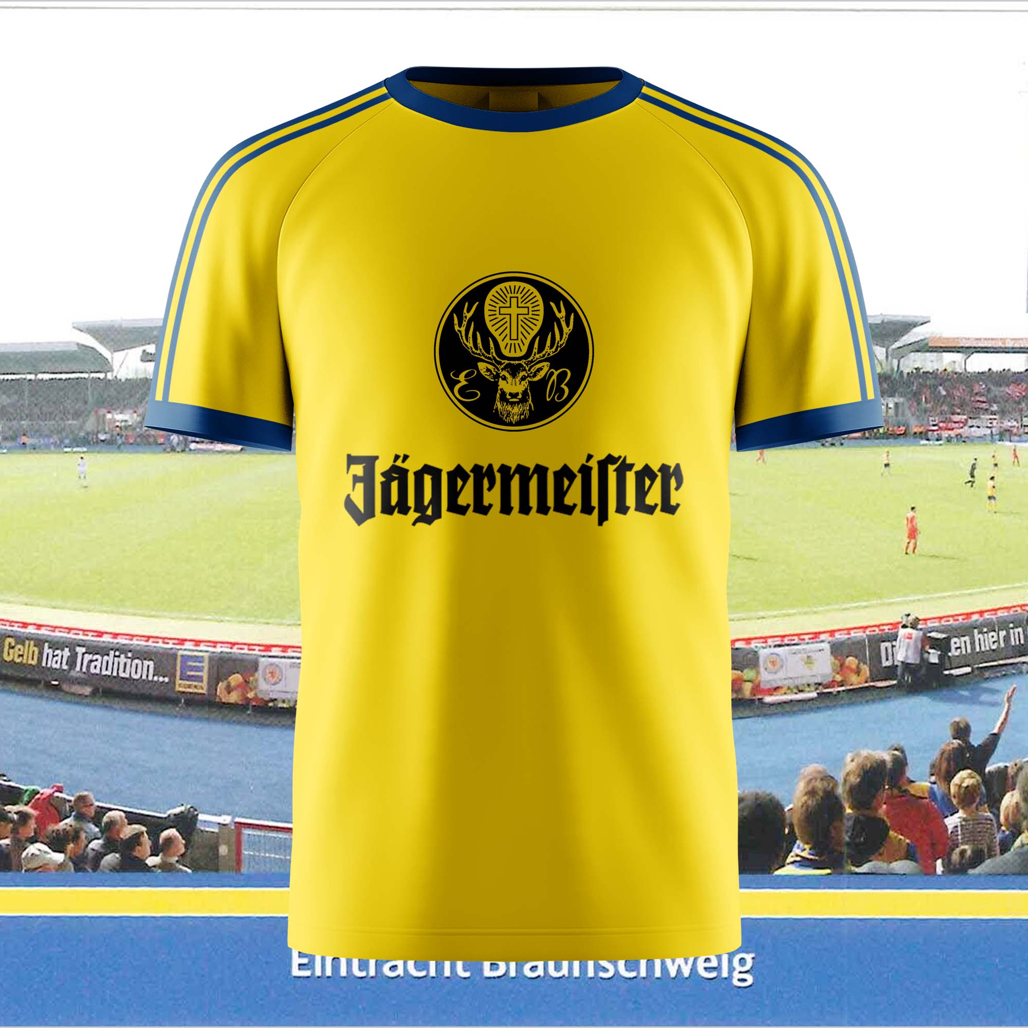 Eintracht Braunschweig 1984-85 Home Kit Retro Shirt PT59135