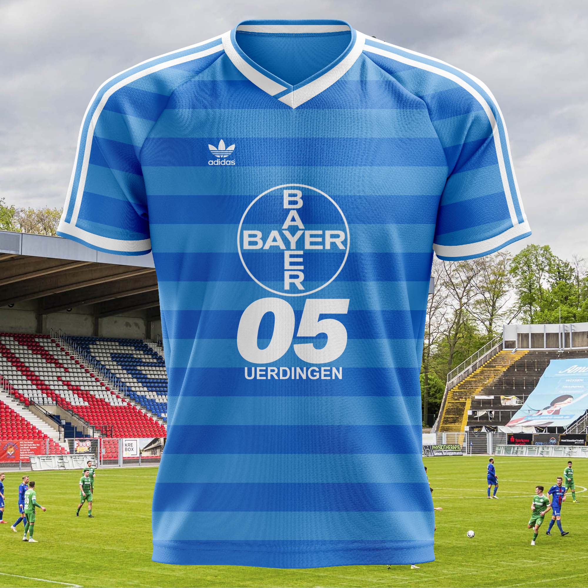 KFC Uerdingen 1984-85 Home Kit Retro Shirt PT59140