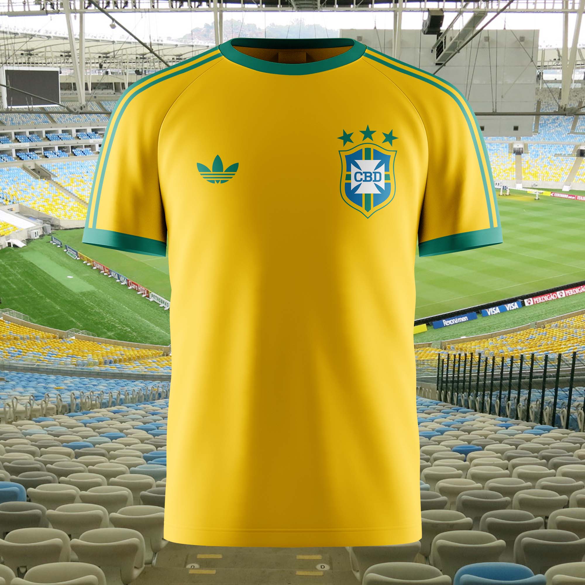 Brazil 1878-80 Home Kit Retro Shirt PT59227