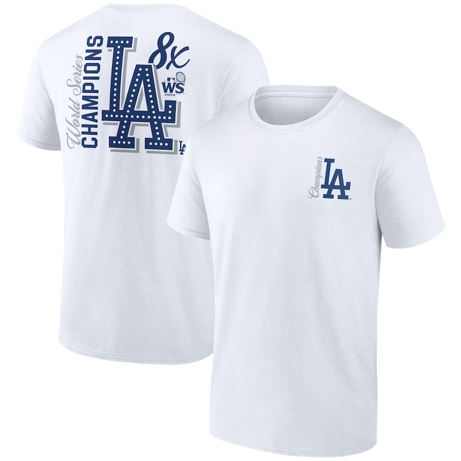 Los Angeles Dodgers 8-Time World Series Champions T-Shirt PT59261