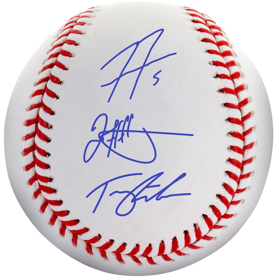 Los Angeles Dodgers 2024 World Series Champions Baseball with At Least 7 Signatures 2 PT59296