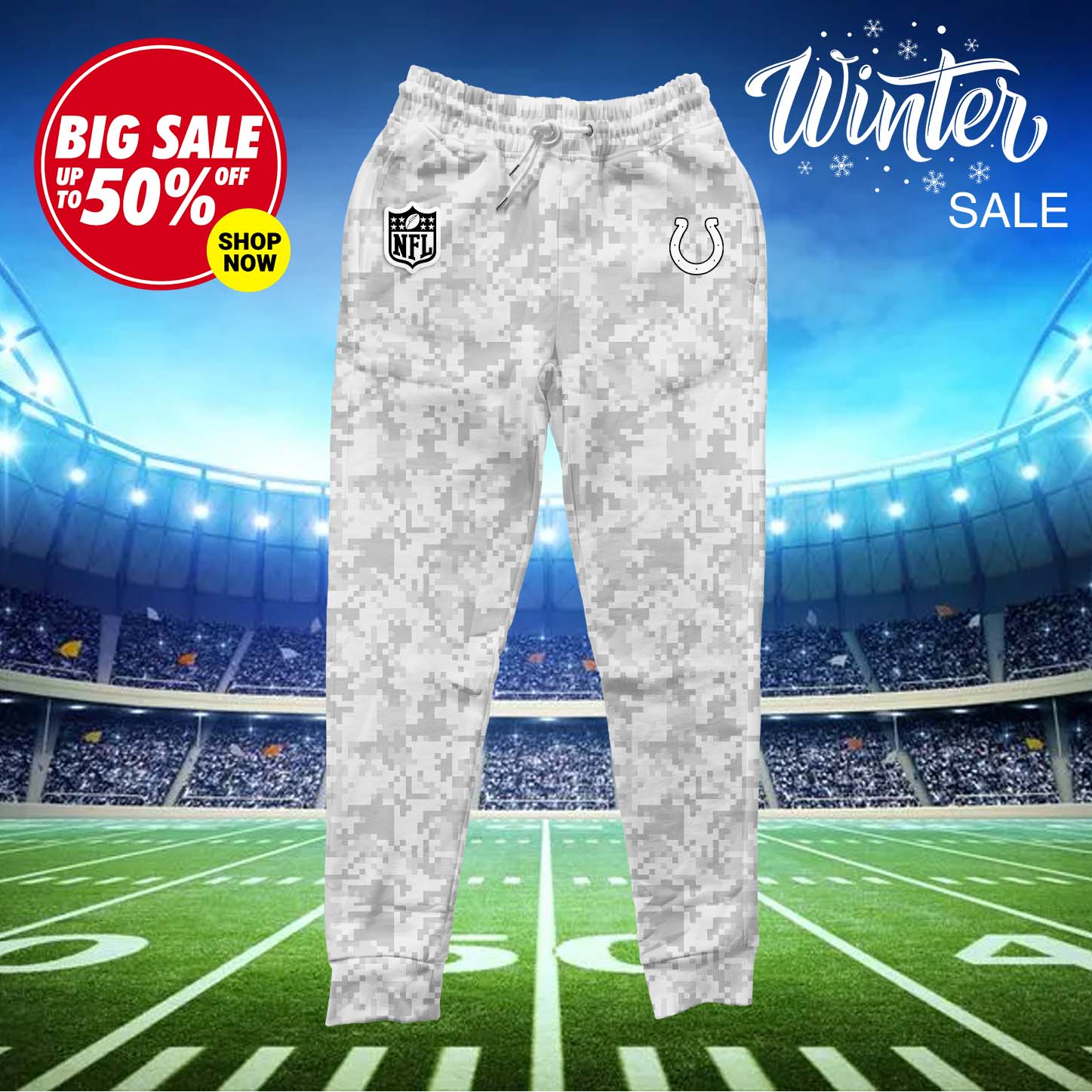 Indianapolis Colts Camo Sweatpants PT59530