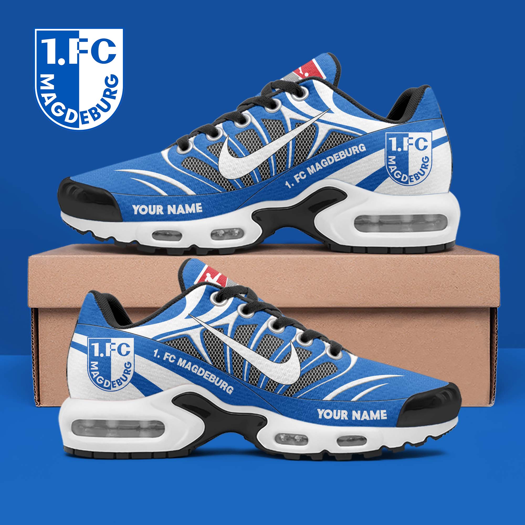 1. FC Magdeburg Personalized Shoes Limited Edition PT59559