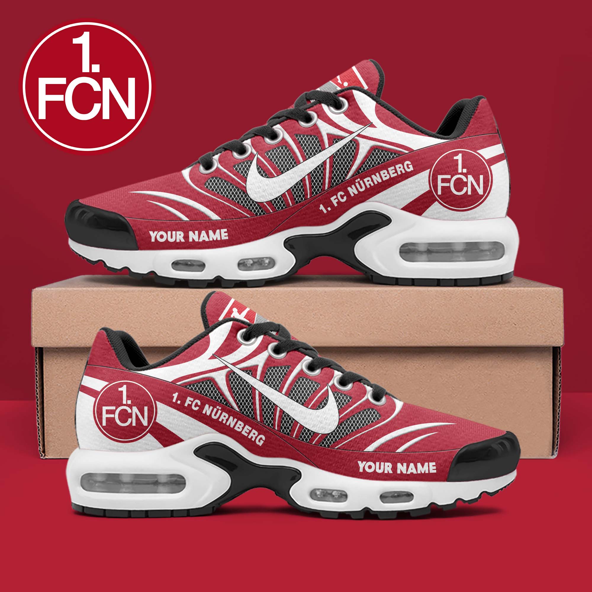 1. FC NÃ¼rnberg Personalized Shoes Limited Edition PT59560