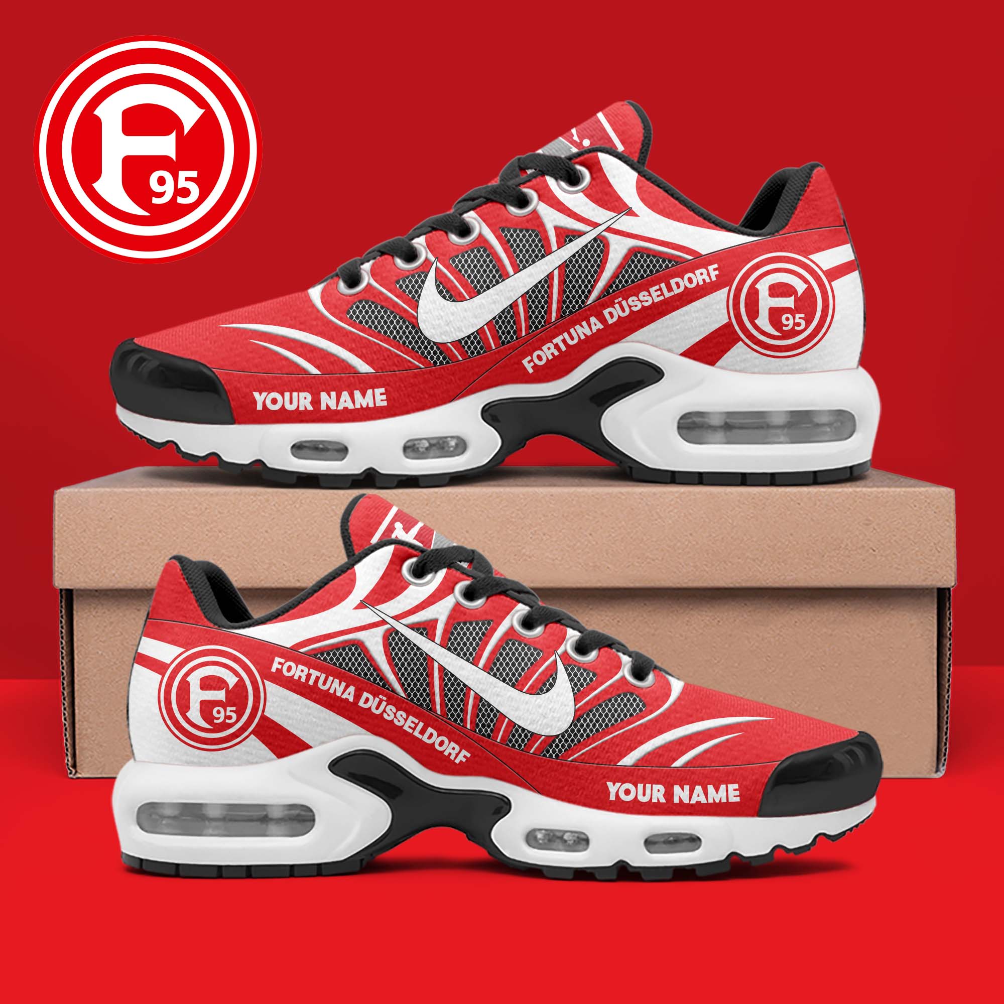 Fortuna DÃ¼sseldorf Personalized Shoes Limited Edition PT59563