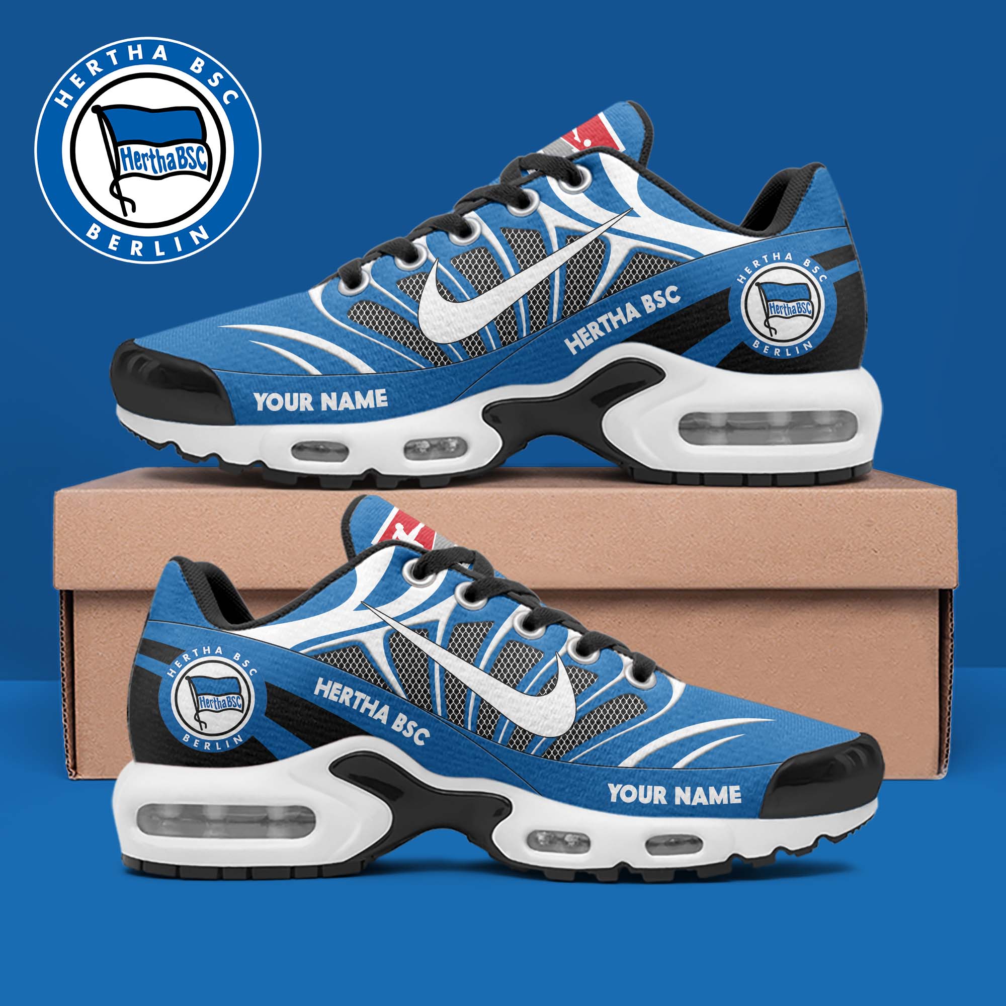 Hertha BSC Personalized Shoes Limited Edition PT59567