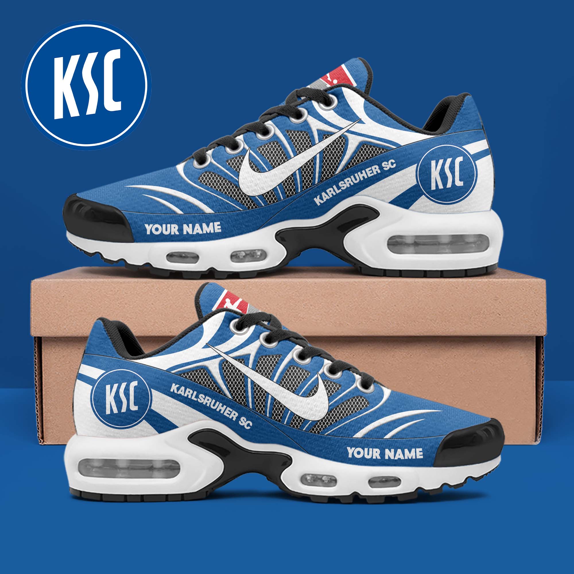 Karlsruher SC Personalized Shoes Limited Edition PT59569