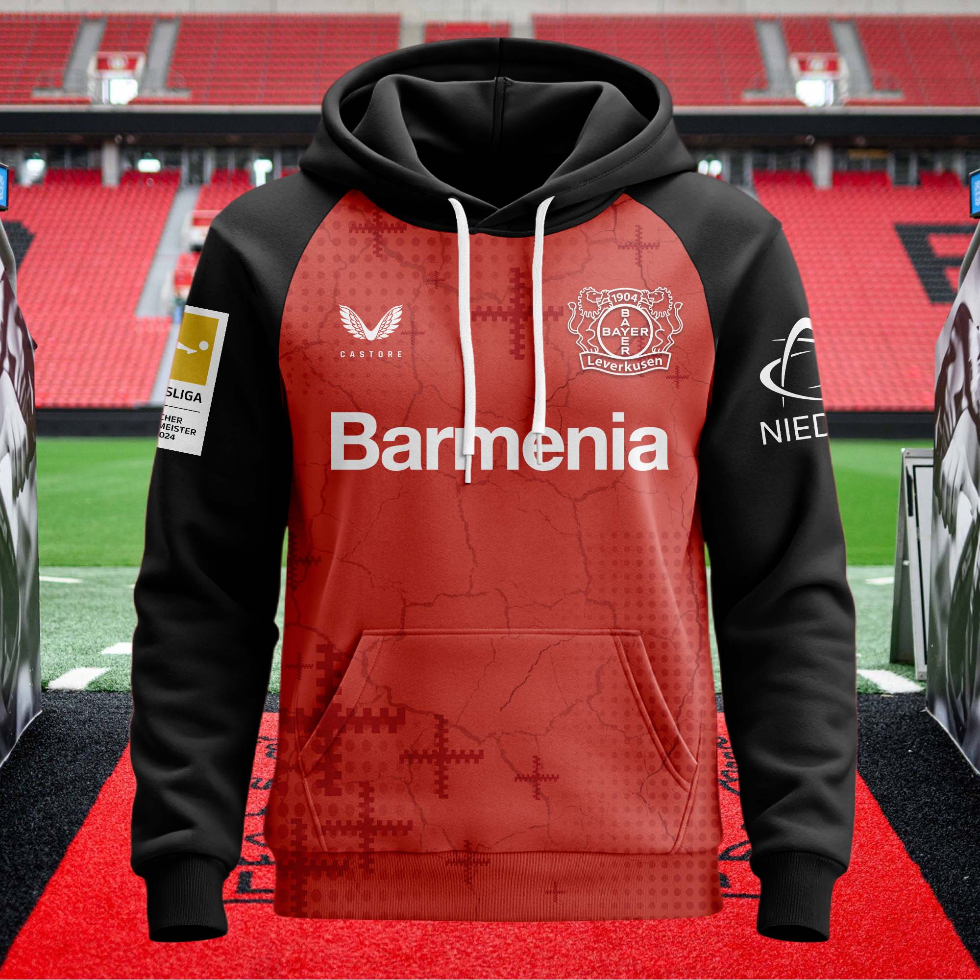 Bayer 04 Leverkusen 2024-25 Home Kit Hoodie PT59719