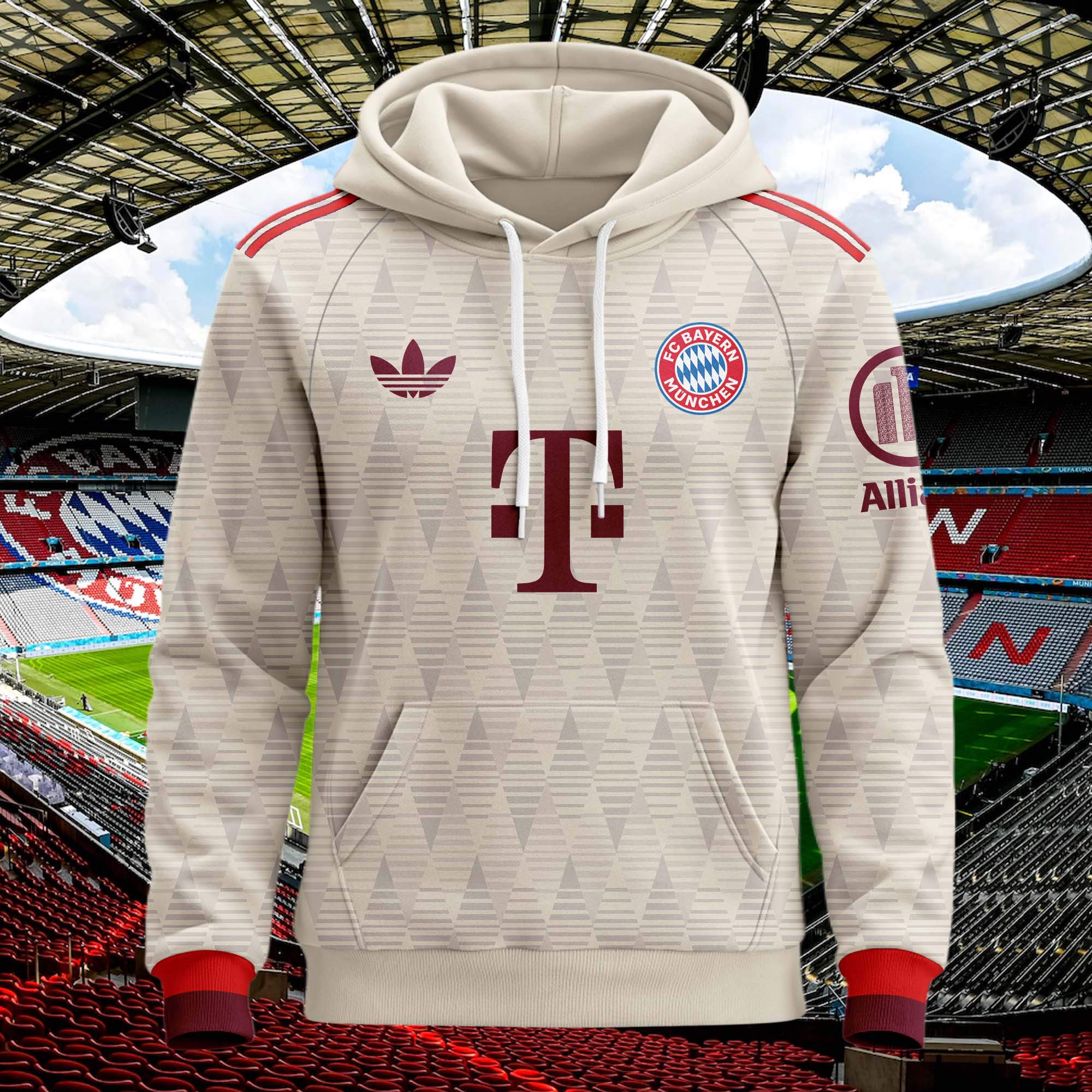 Bayern München 2024-25 Third Kit Hoodie PT59720