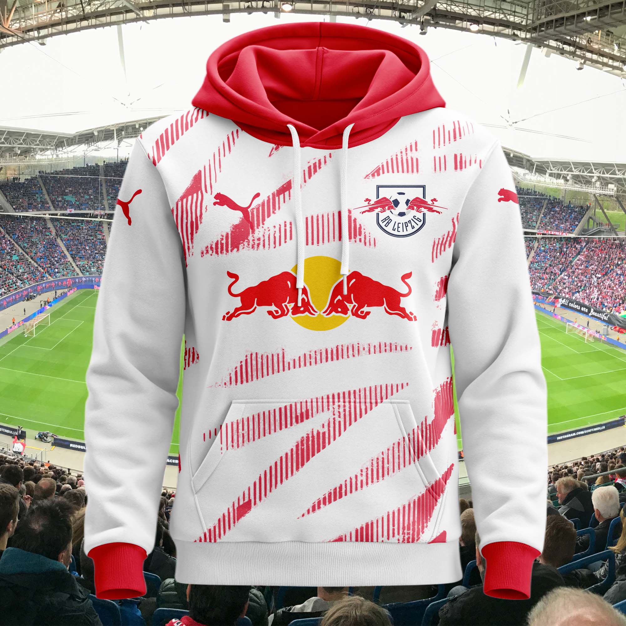 RB Leipzig 2024-25 Home Kit Hoodie PT59727