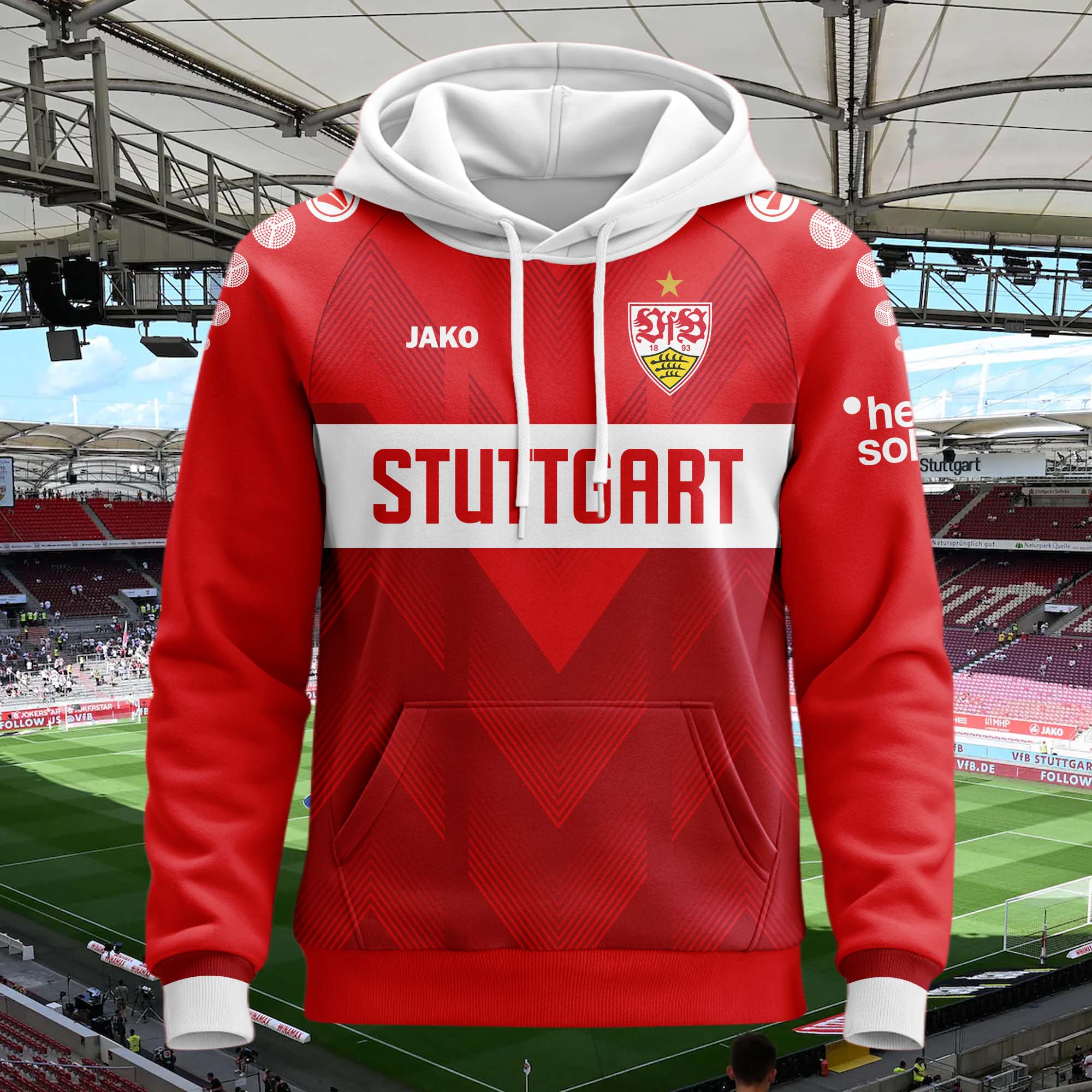 VfB Stuttgart 2024-25 Away Kit Hoodie PT59732