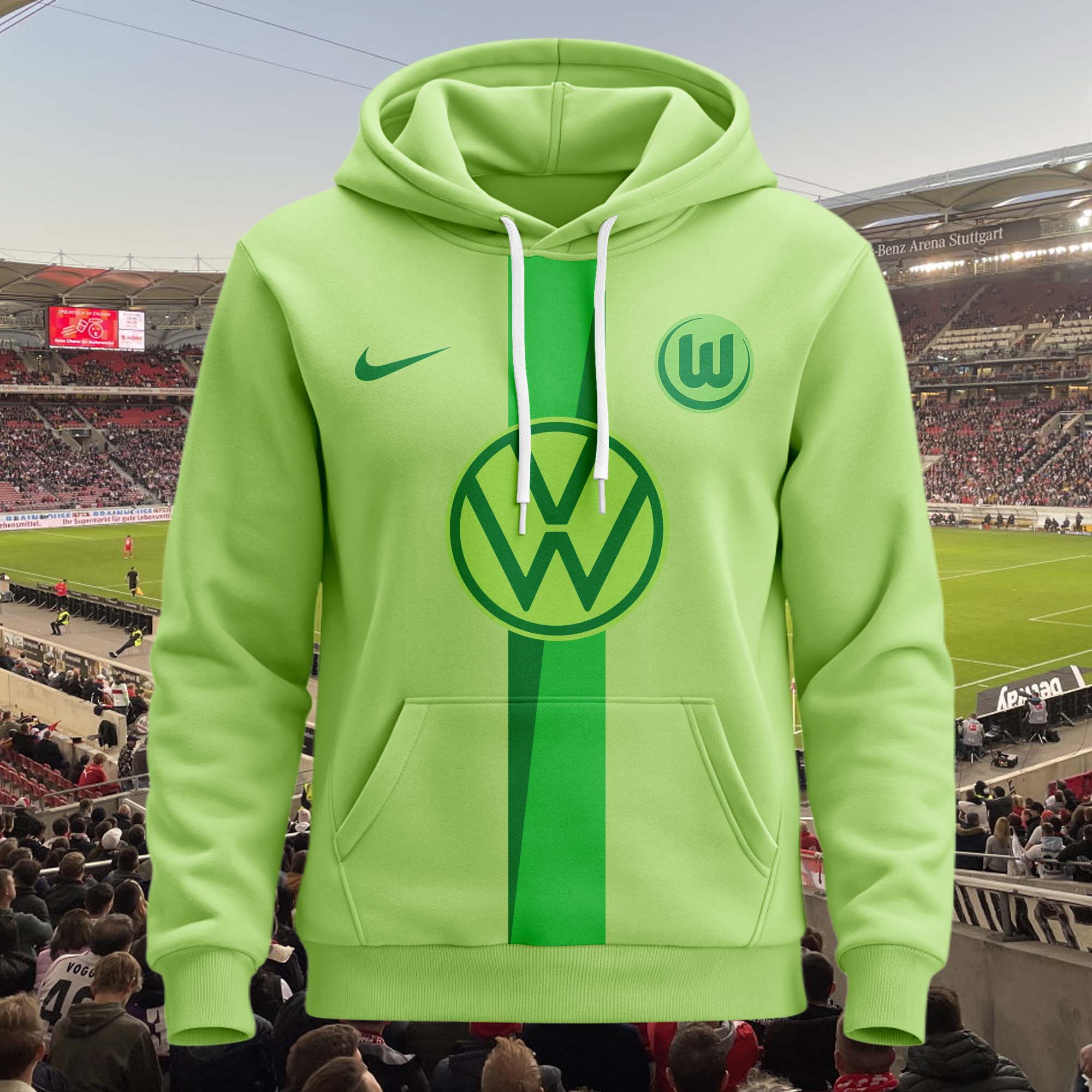 VfL Wolfsburg 2024-25 Home Kit Hoodie PT59734