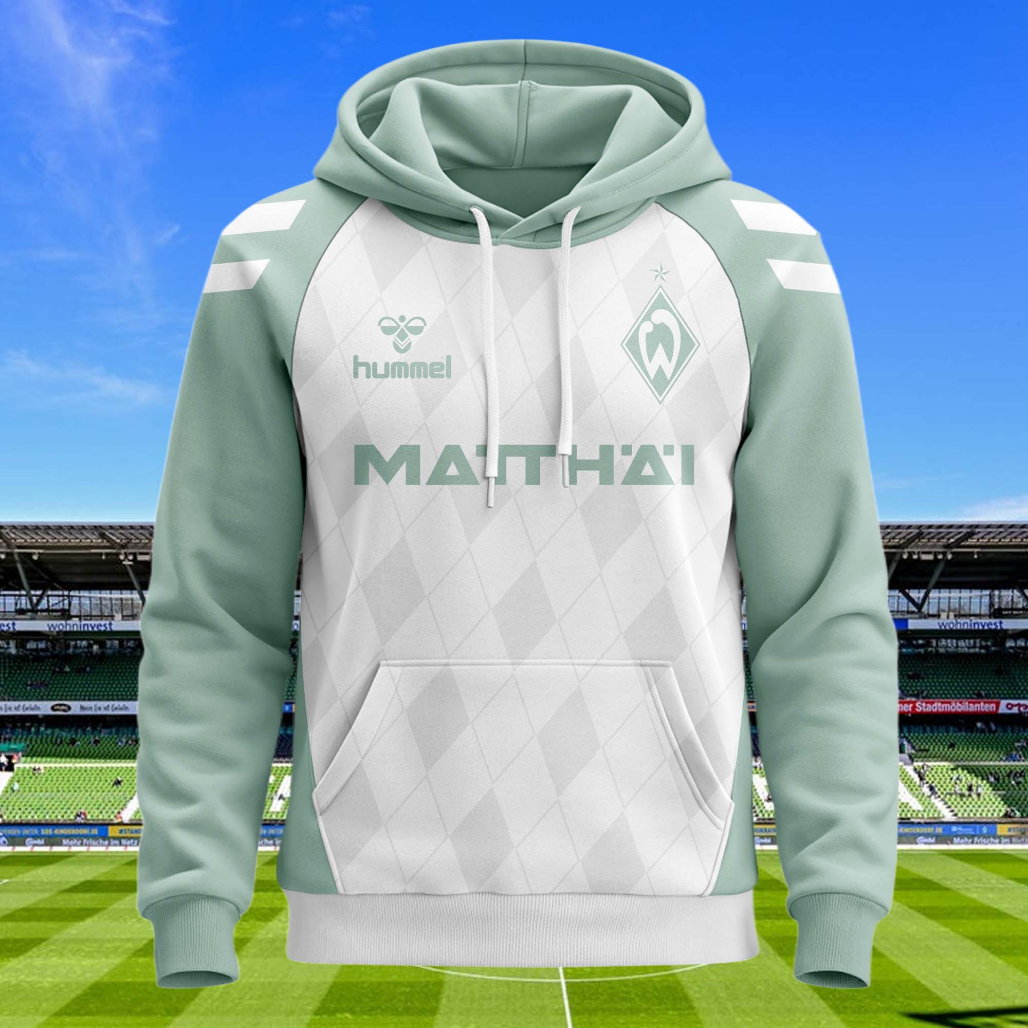 Werder Bremen 2024-25 Away Kit Hoodie PT59735