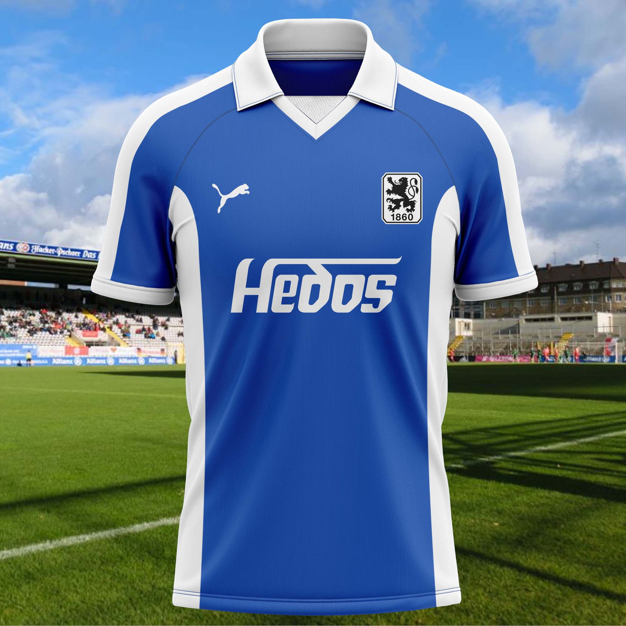 TSV 1860 München 1982-83 Home Kit Retro Shirt PT59769