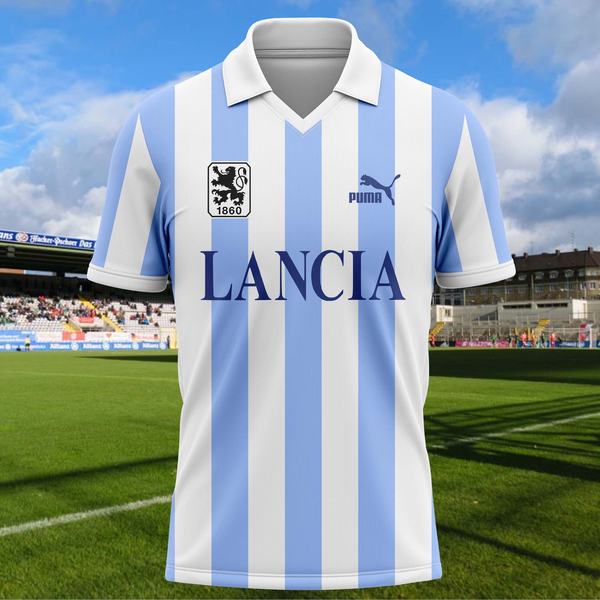 TSV 1860 München 1992-93 Home Kit Retro Shirt PT59775