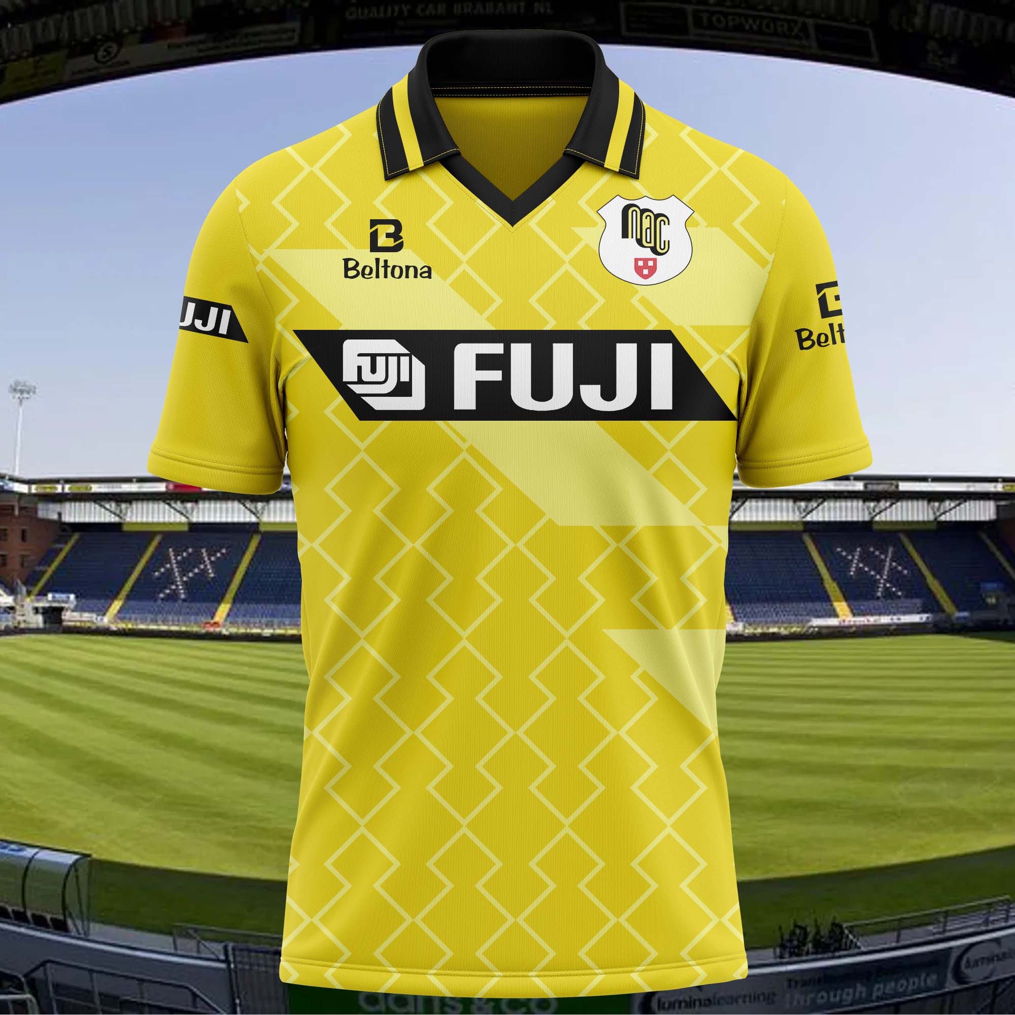 NAC Breda 1994-95 Home Kit Retro Shirt PT61100