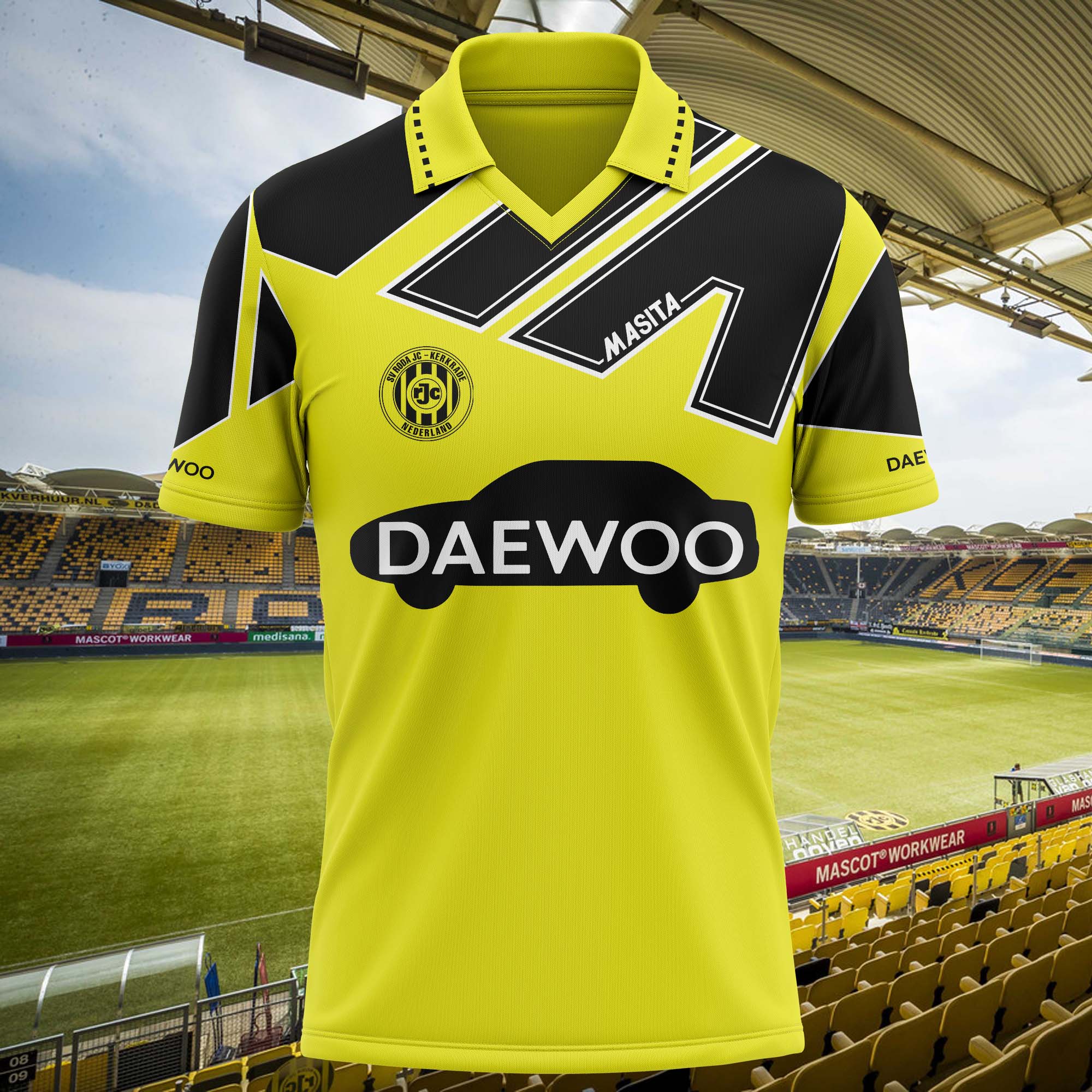 Roda JC 1994-95 Home Kit Retro Shirt PT61103