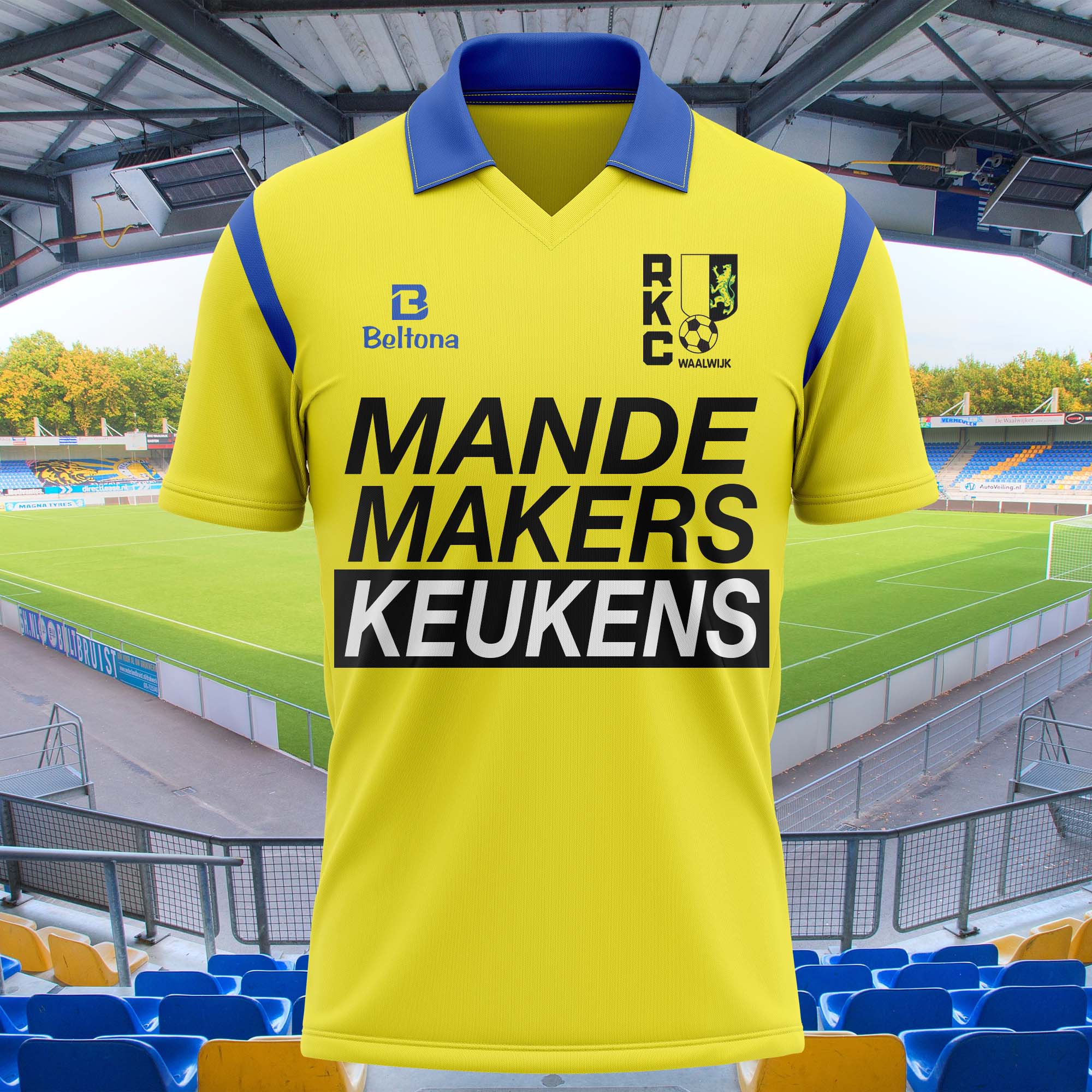 Waalwijk 1994-95 Home Kit Retro Shirt PT61107