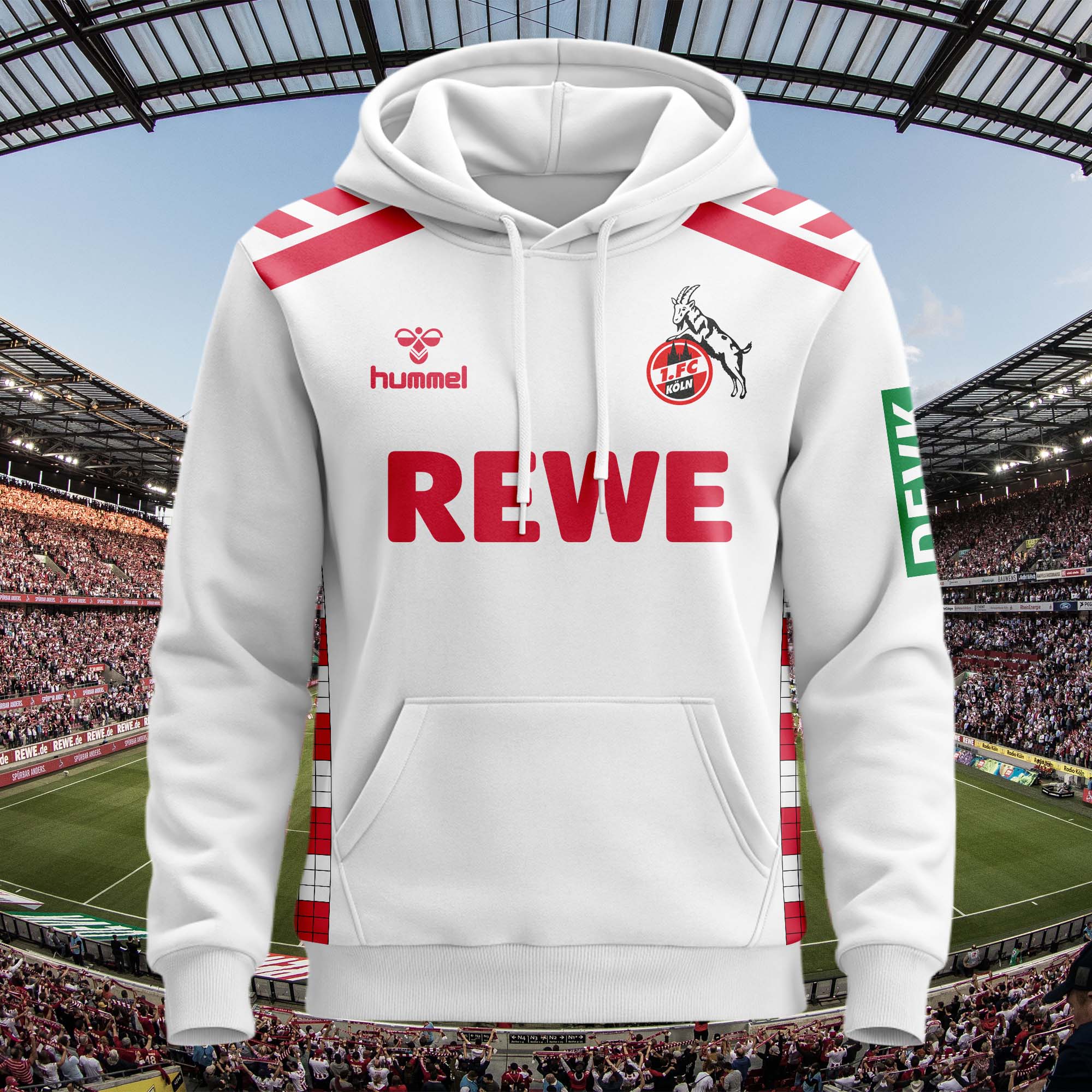 1. FC KÃÂ¶ln 2024-25 Home Kit Hoodie PT61306