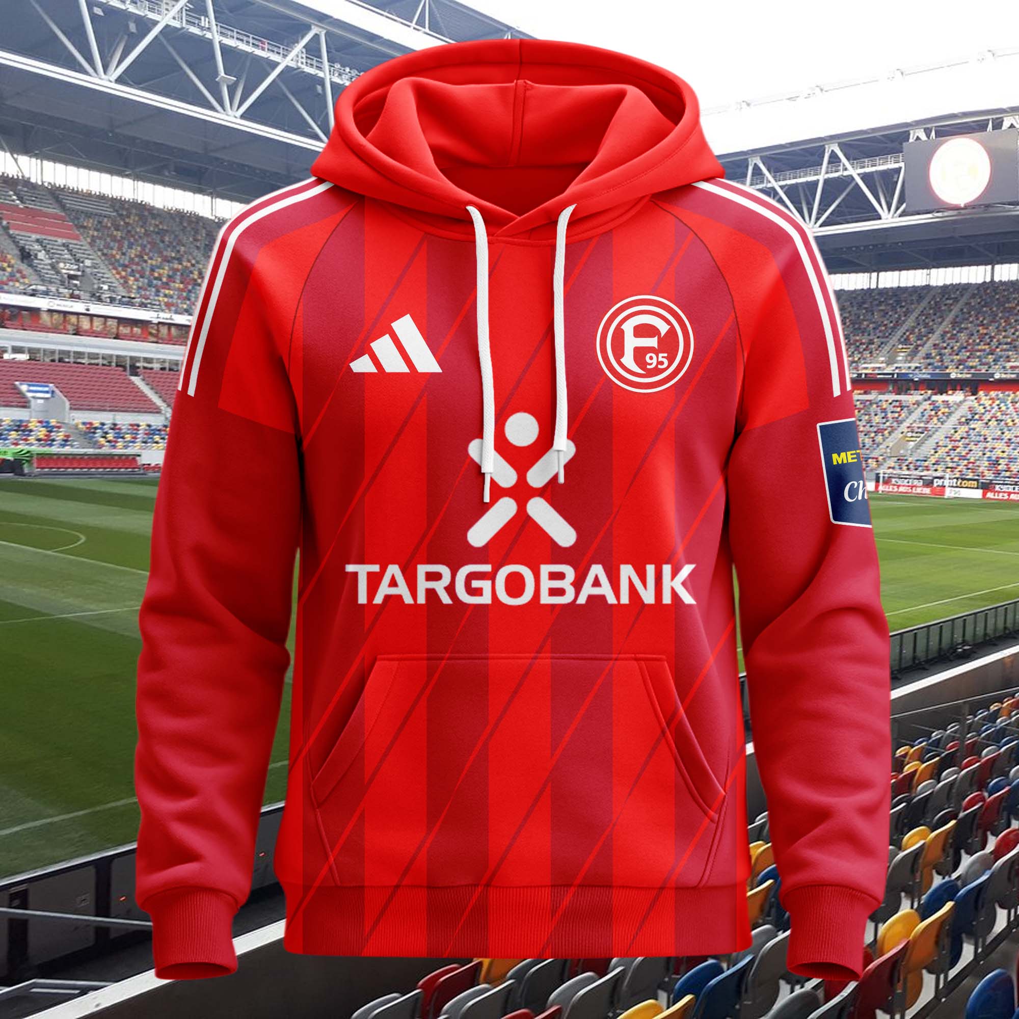 Fortuna Düsseldorf 2024-25 Home Kit Hoodie PT61308