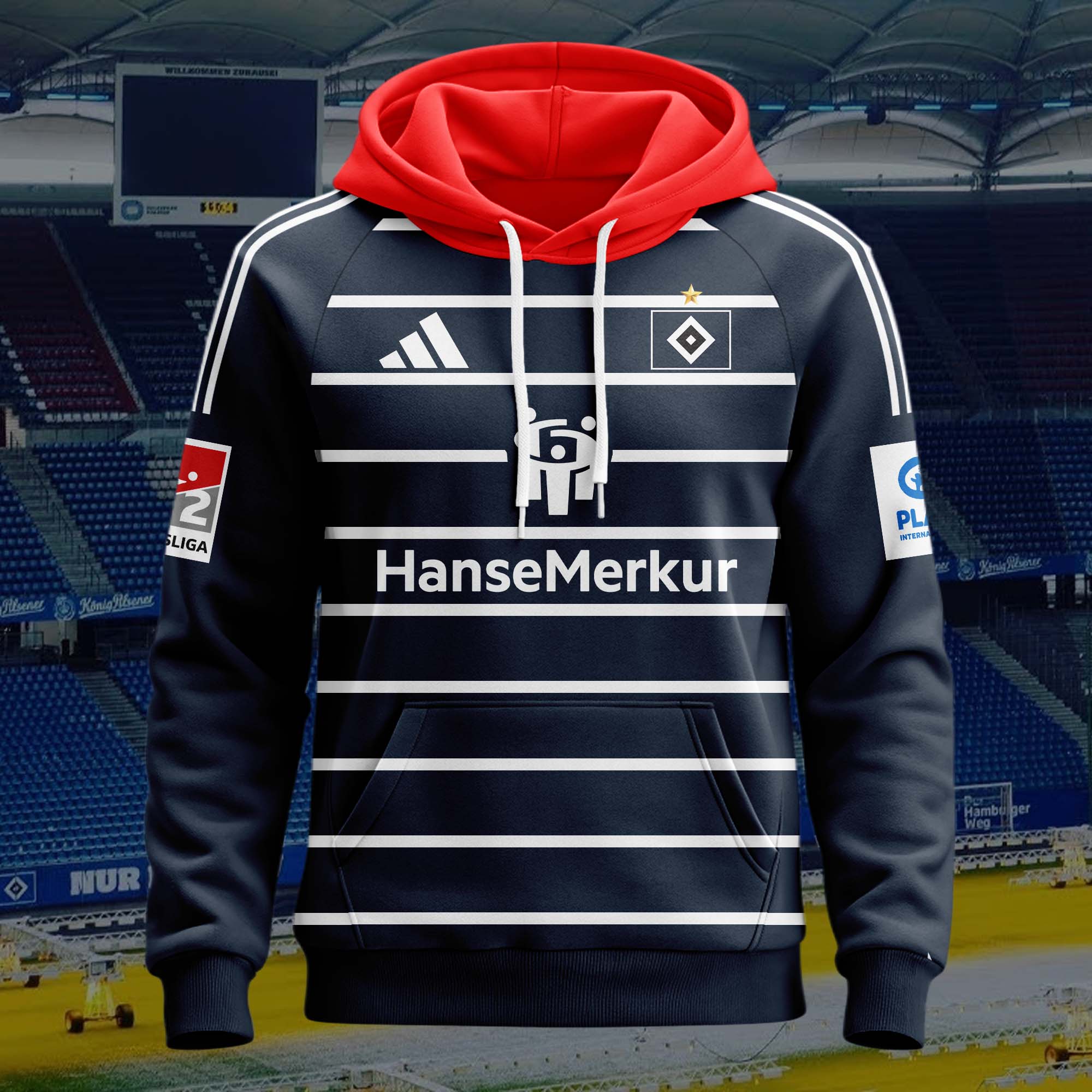 Hamburger SV 2024-25 Away Kit Hoodie PT61310