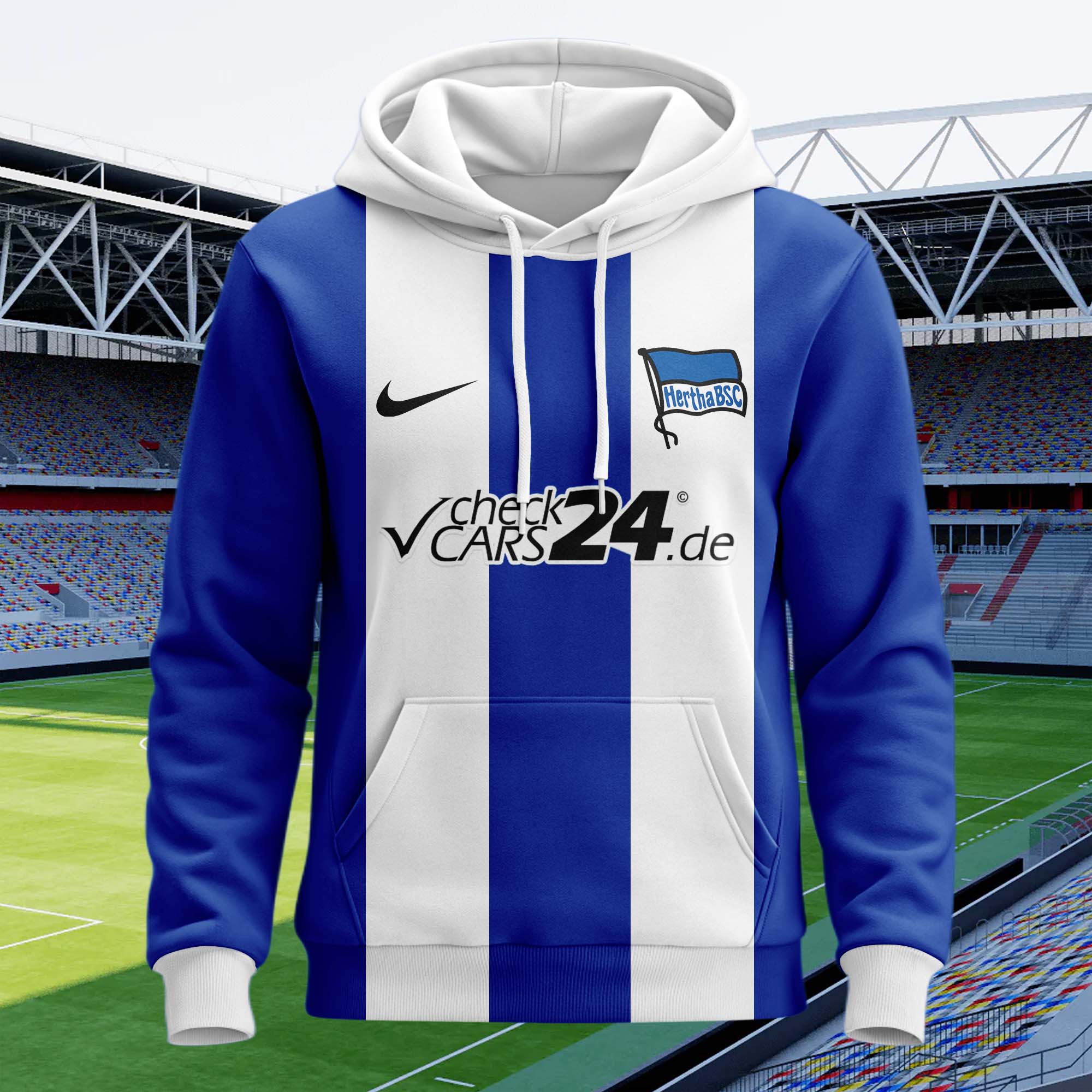 Hertha BSC 2024-25 Home Kit Hoodie PT61312