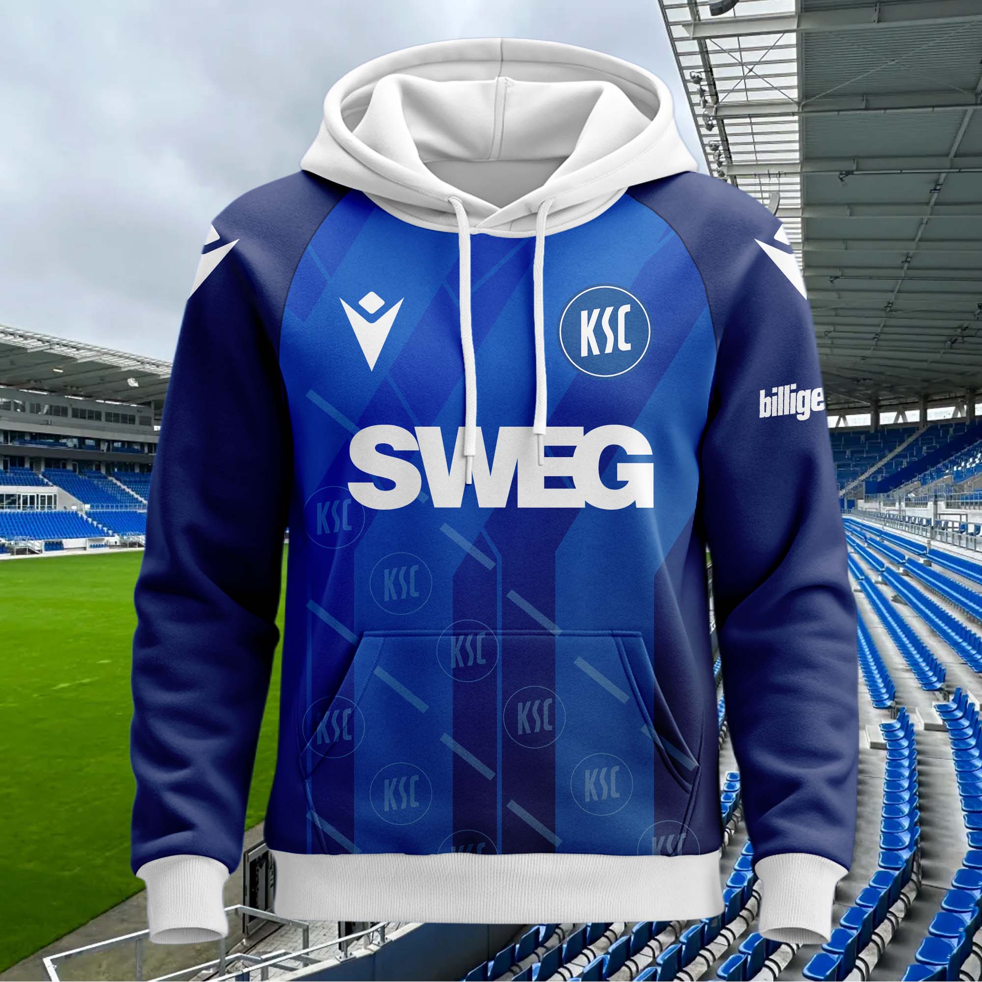 Karlsruher SC 2024-25 Home Kit Hoodie PT61314