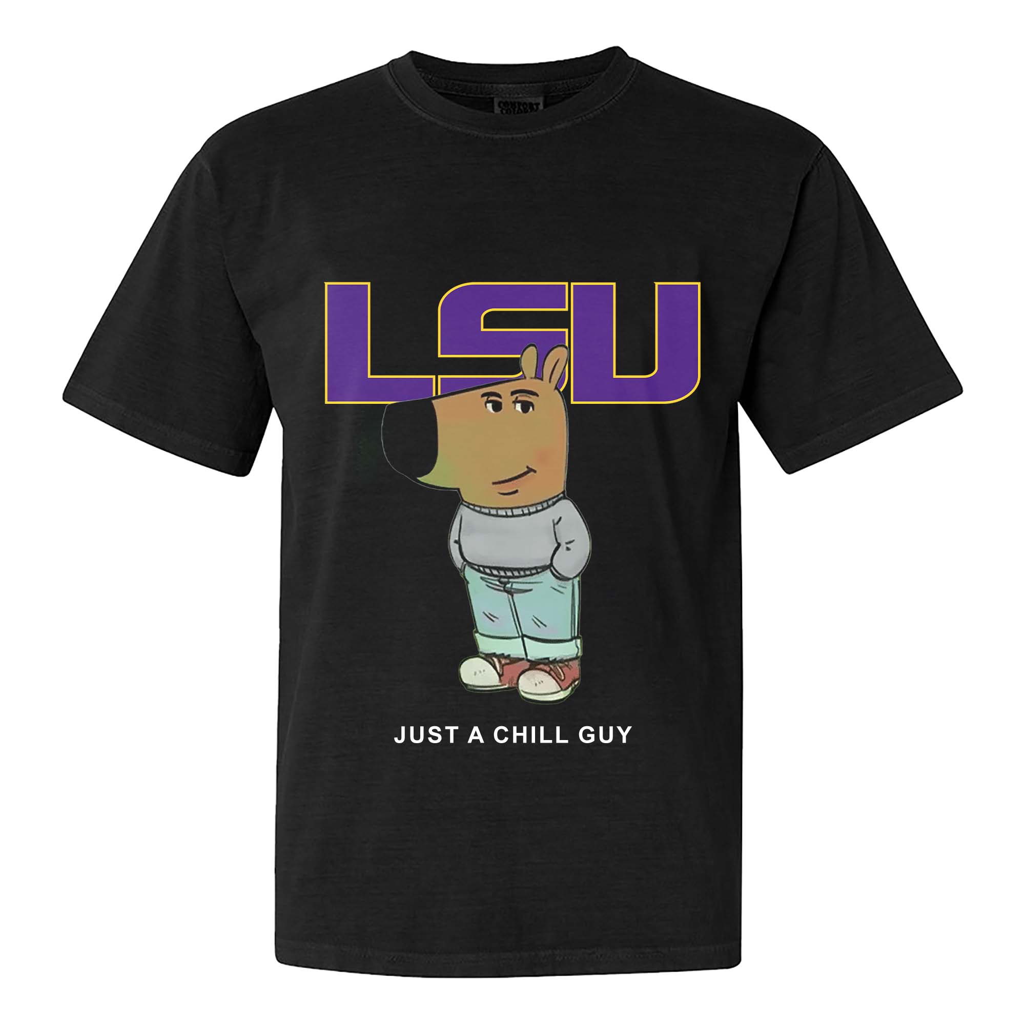 LSU Tigers Chill Guy NFL T-shirt PT61333