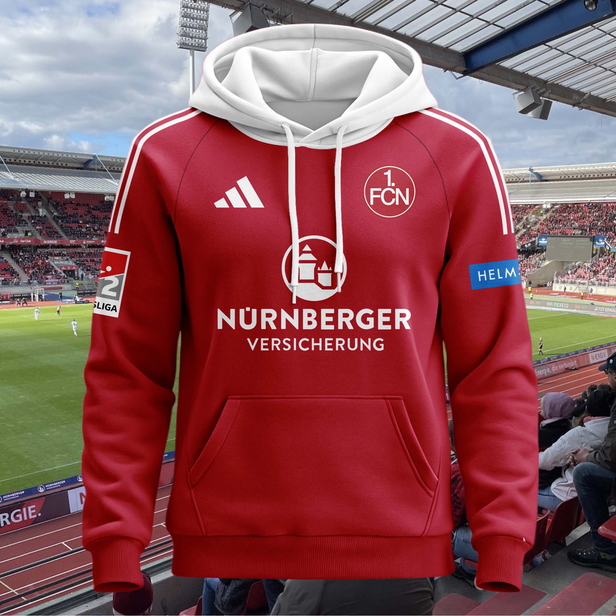 NÃÂ¼rnberg 2024-25 Away Kit Hoodie PT61316