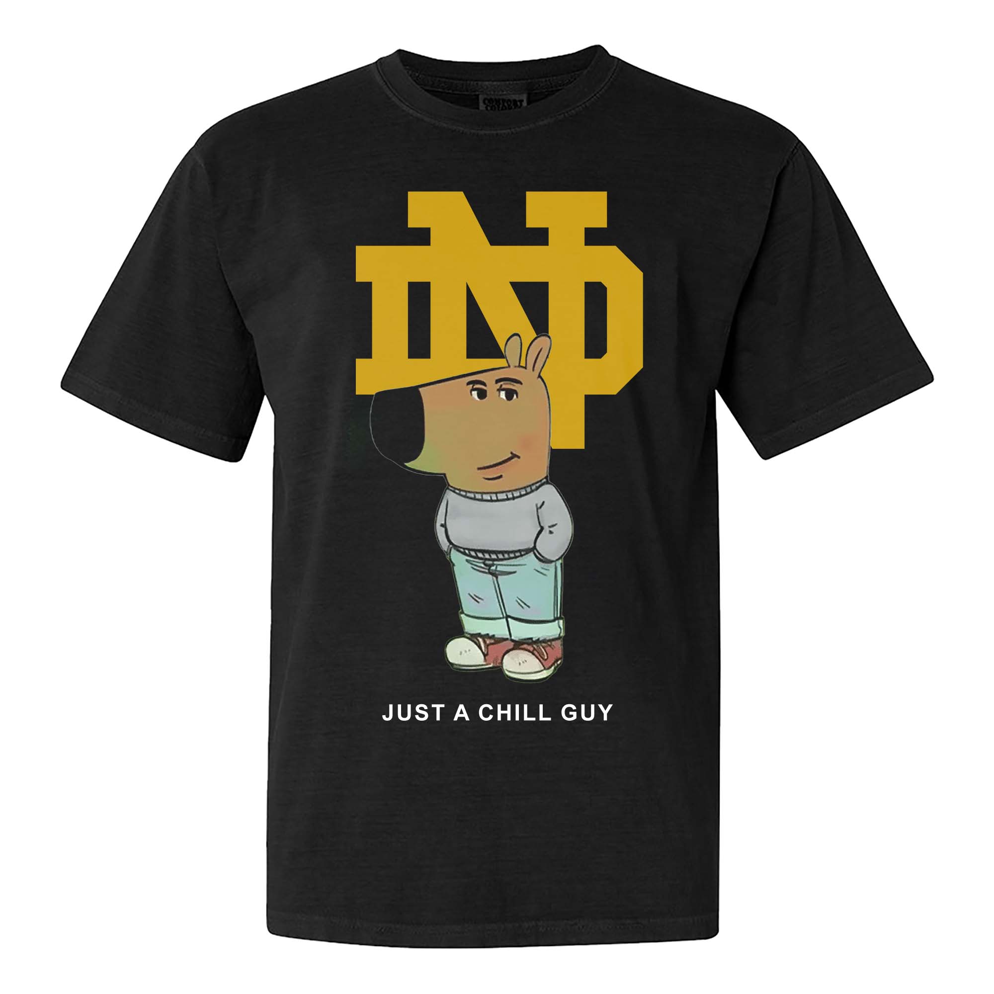 Notre Dame Fighting Irish Chill Guy NFL T-shirt PT61337