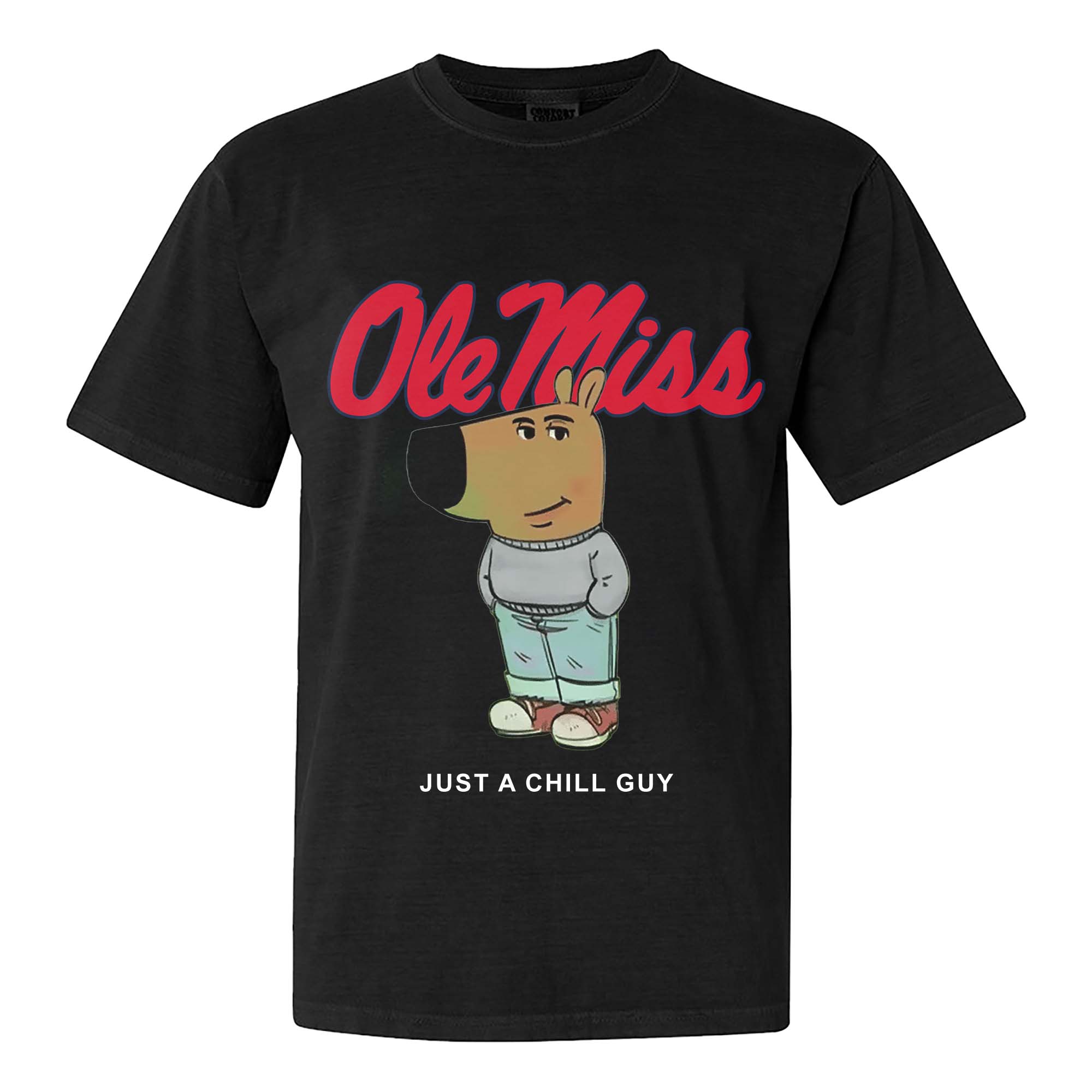 Ole Miss Rebels Chill Guy NFL T-shirt PT61339