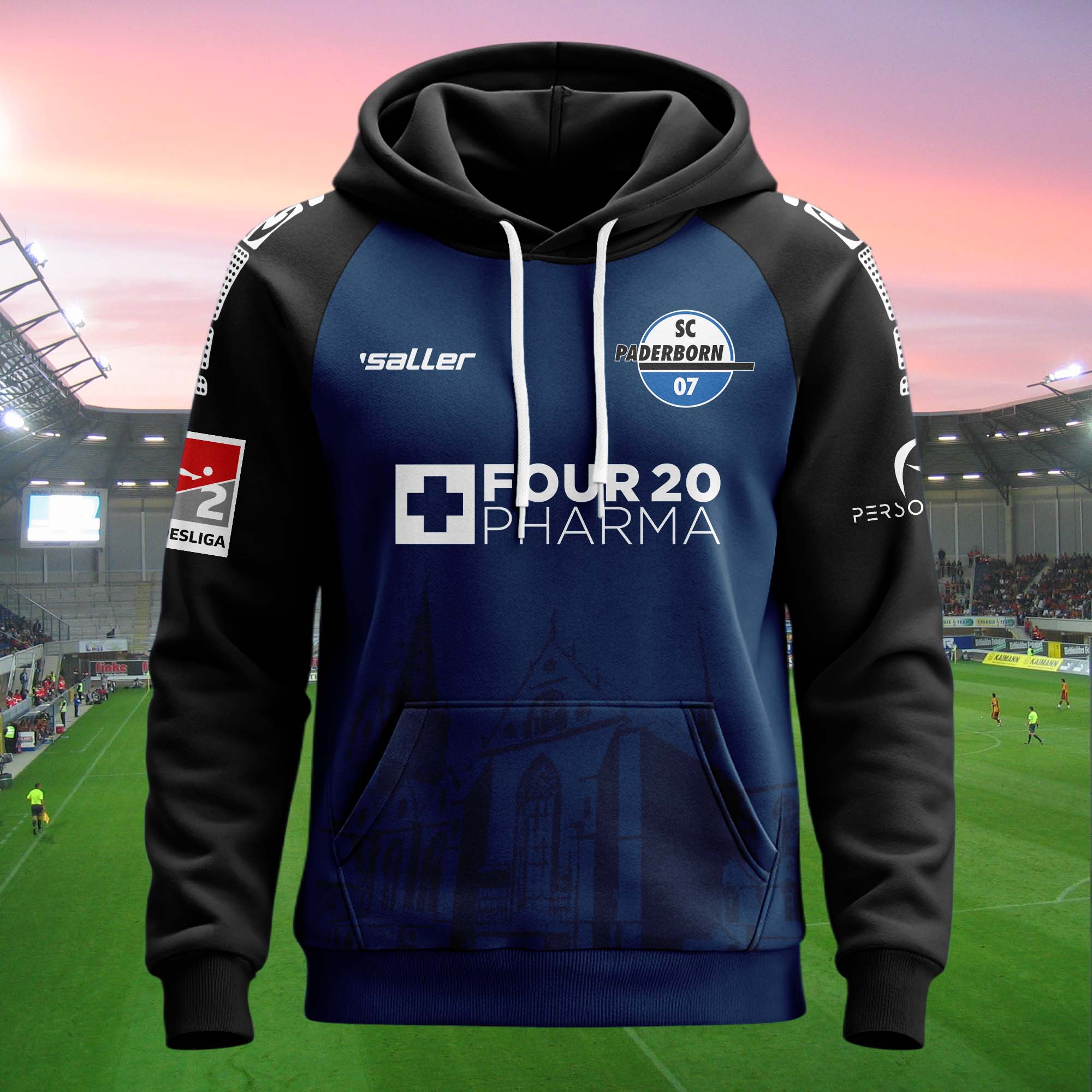 SC Paderborn 2024-25 Home Kit Hoodie PT61318