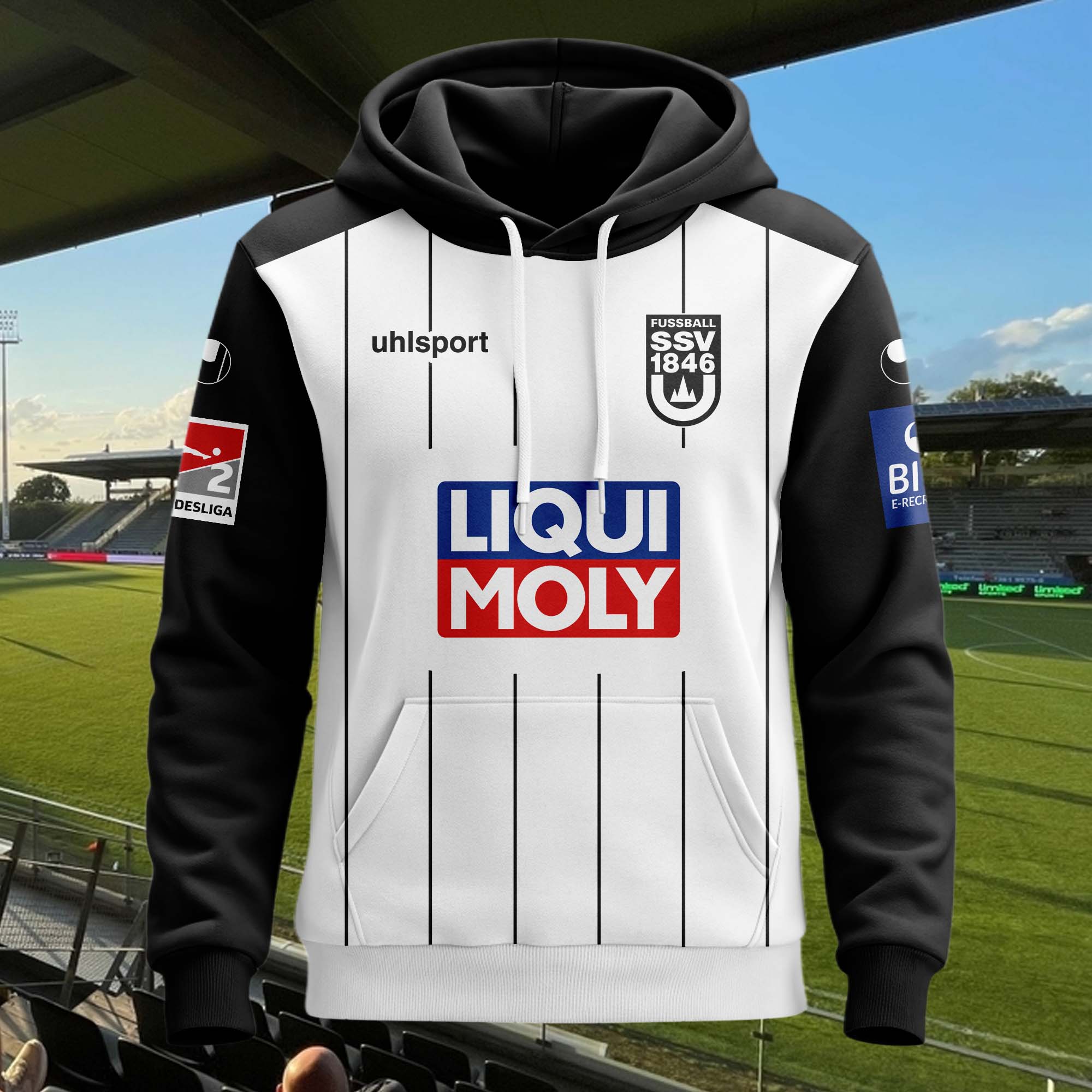 SSV Ulm 2024-25 Home Kit Hoodie PT61320