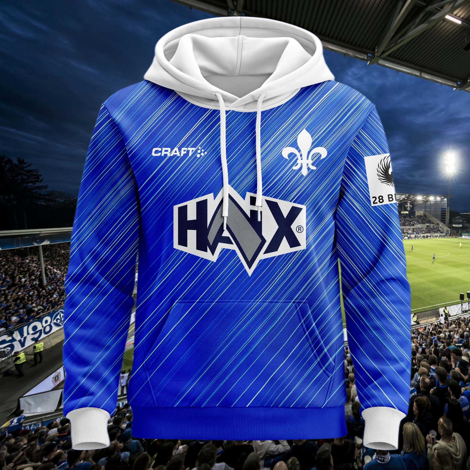 SV Darmstadt 98 2024-25 Home Kit Hoodie PT61321