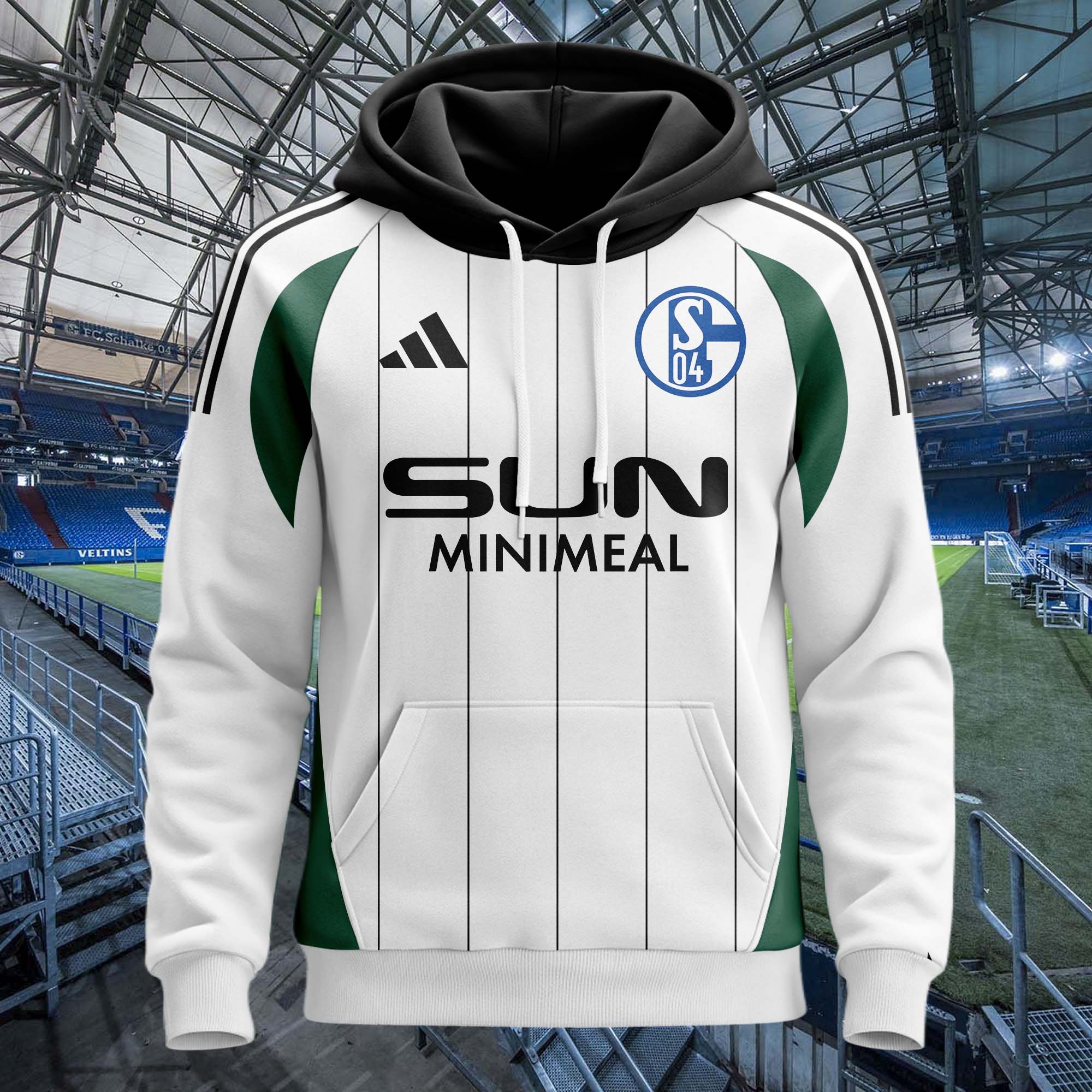 Schalke 04 2024-25 Away Kit Hoodie PT61319