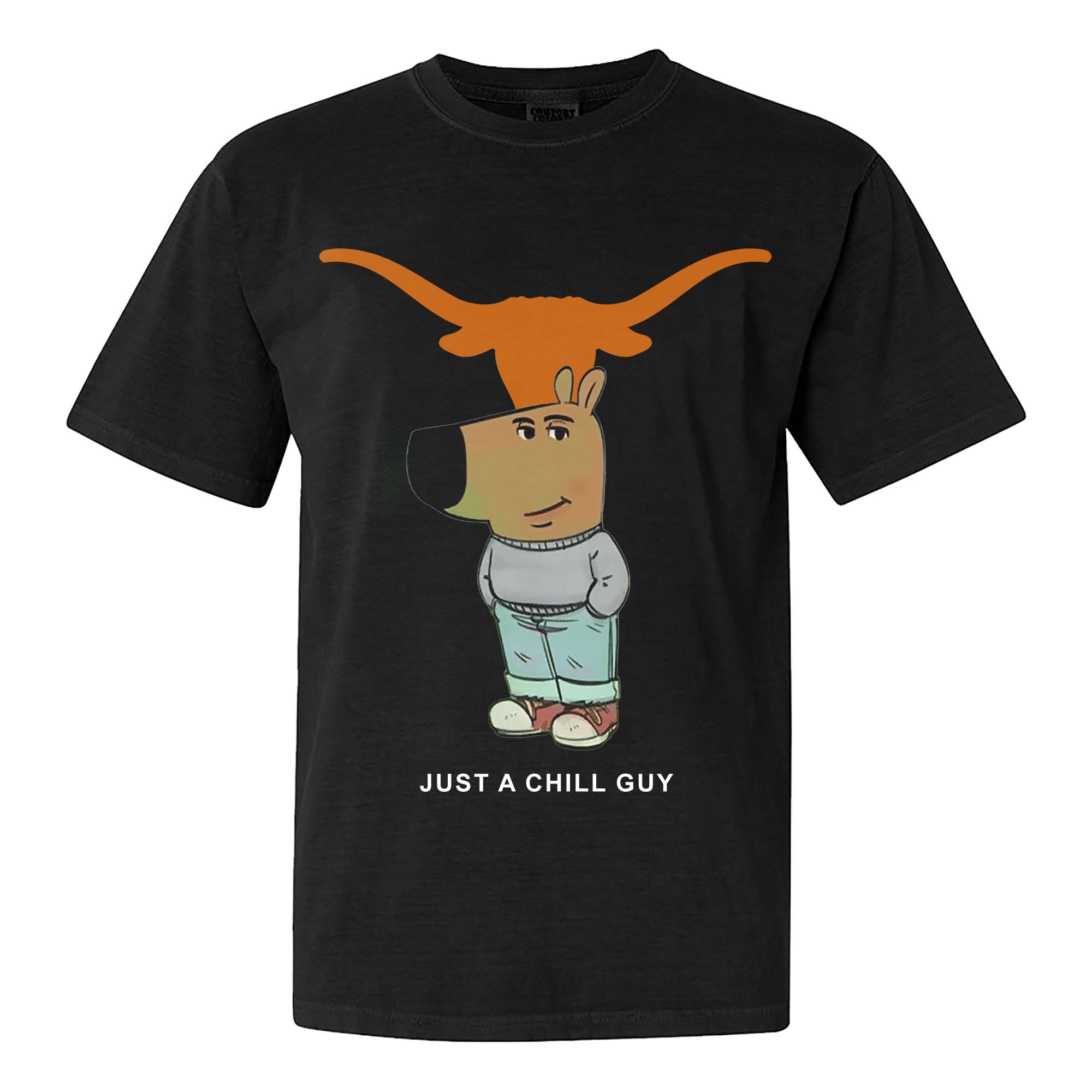 Texas Longhorns Chill Guy NFL T-shirt PT61346