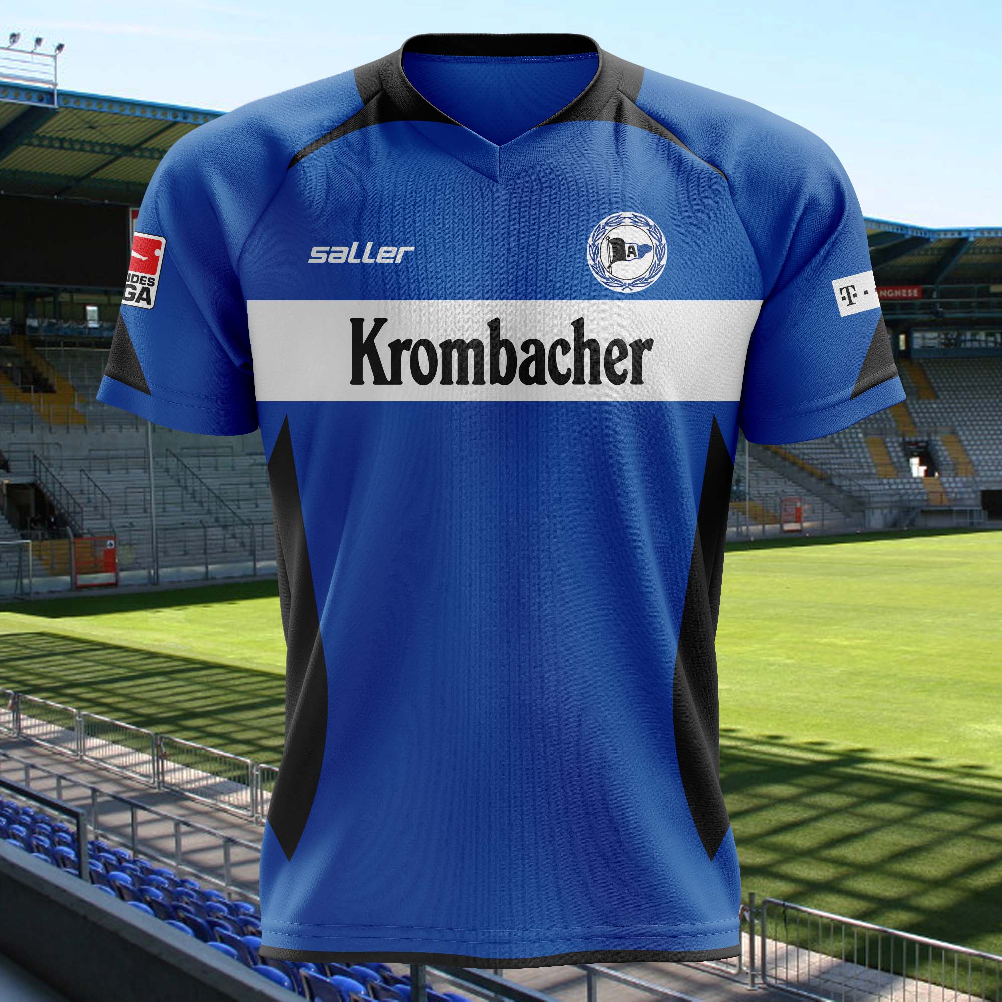 Arminia Bielefeld 2006-07 Home Kit Retro Shirt PT62099