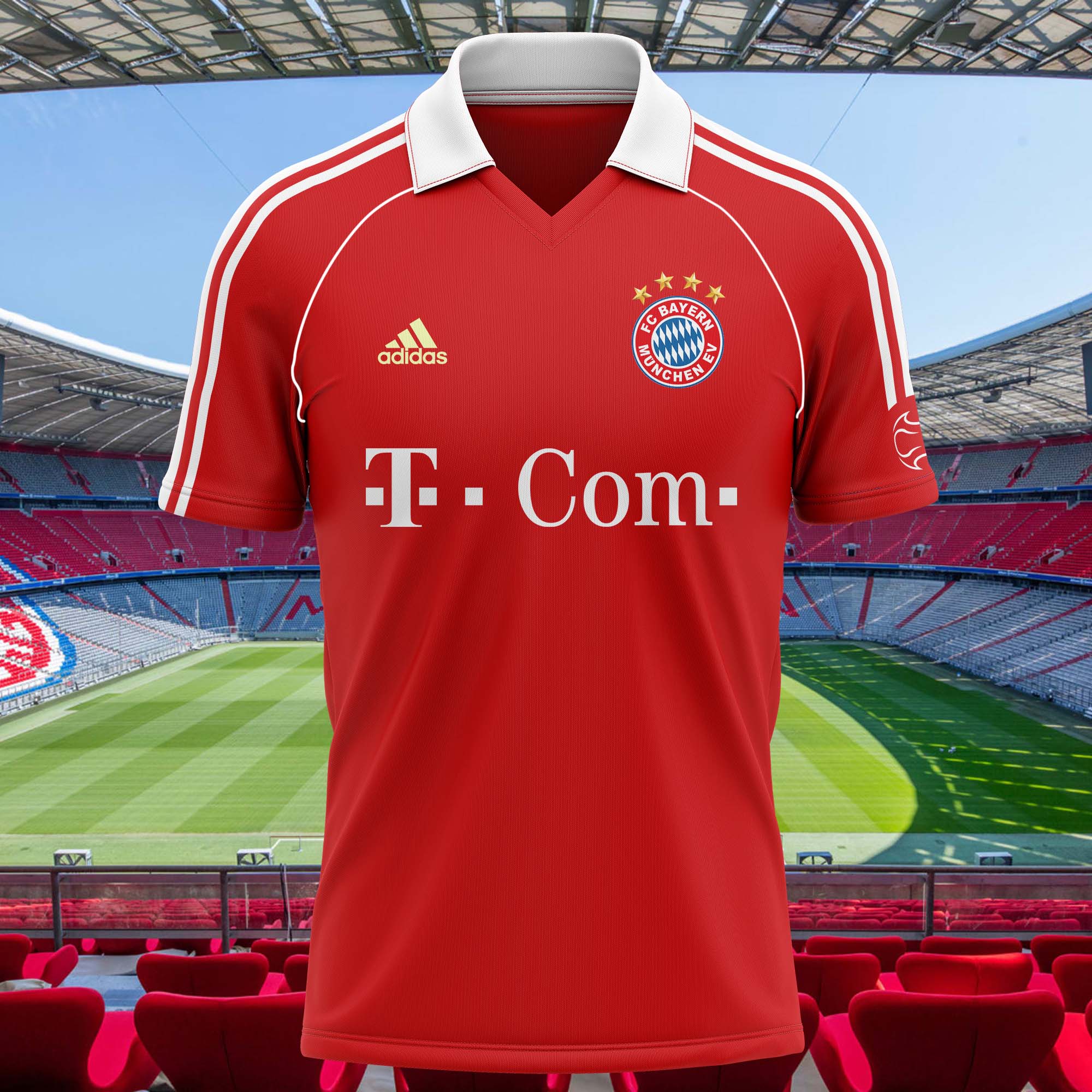 Bayern München 2006-07 Home Kit Retro Shirt PT62101