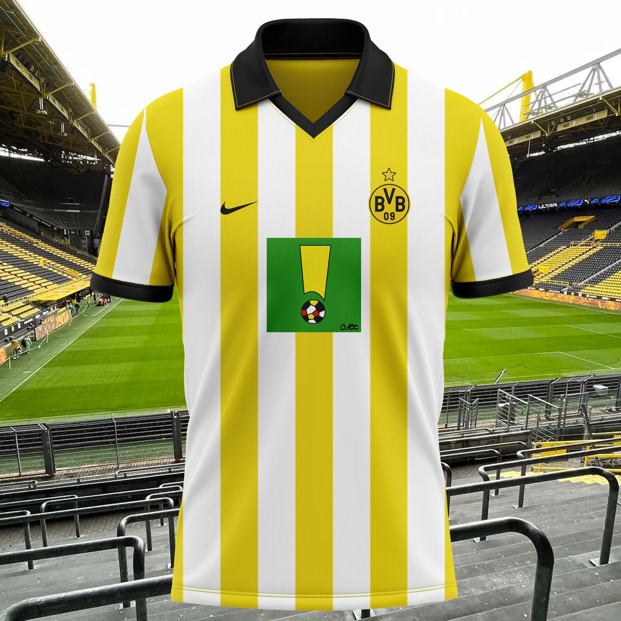 Borussia Dortmund 2006-07 Home Kit Retro Shirt PT62102