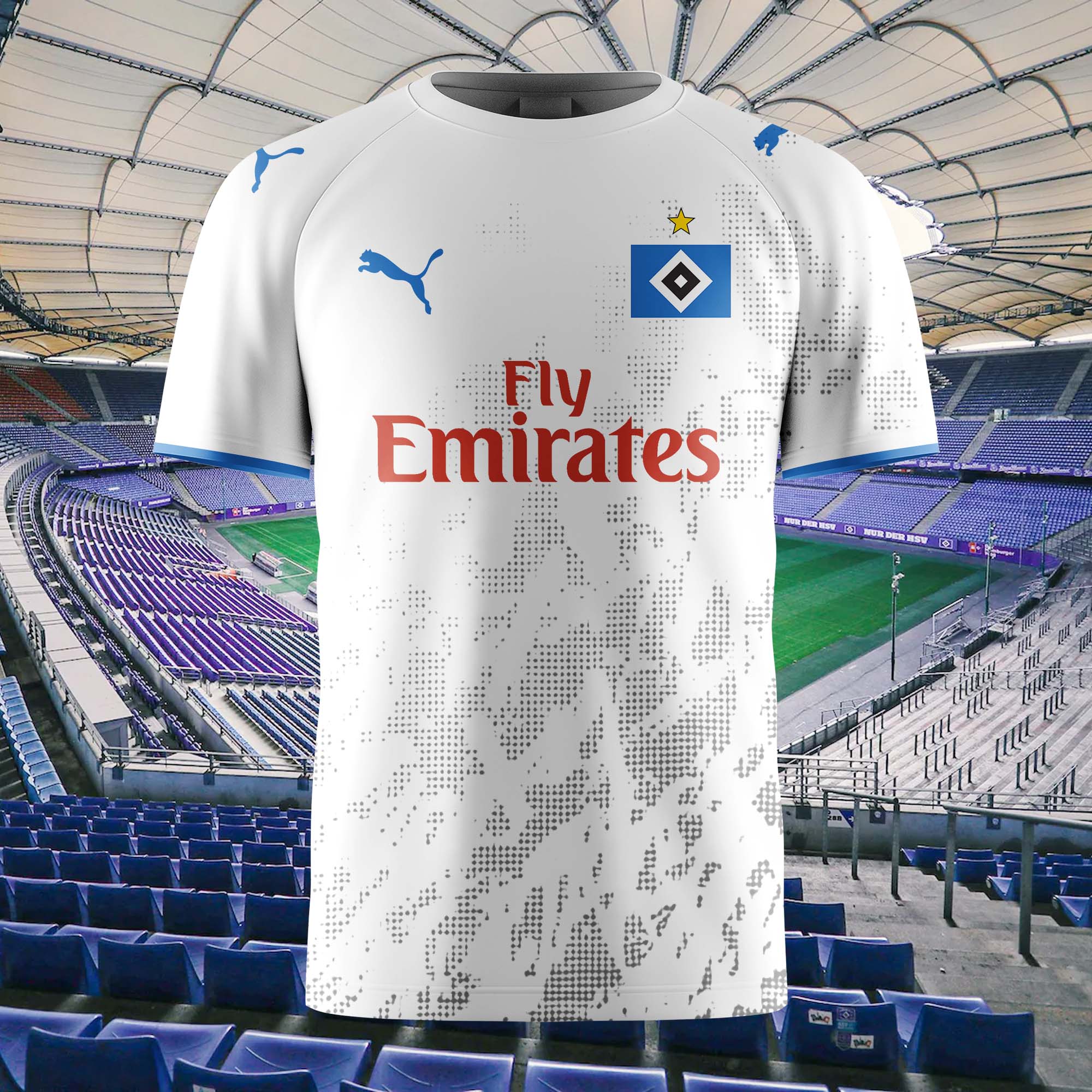 Hamburger SV 2006-07 Home Kit Retro Shirt PT62106