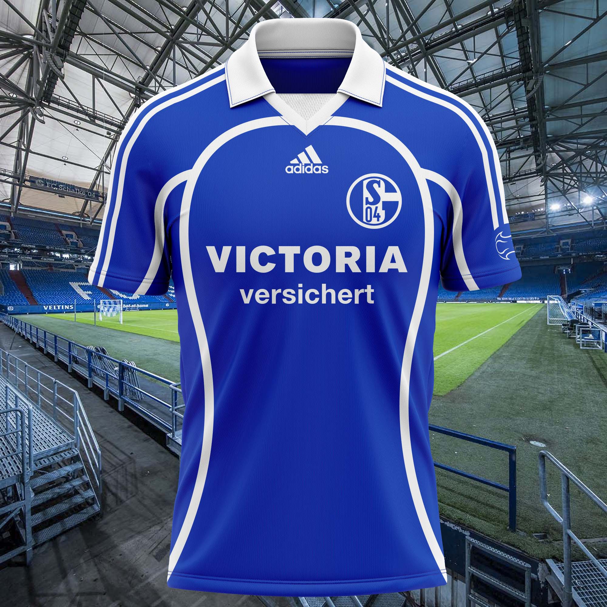 Schalke 04 2006-07 Home Kit Retro Shirt PT62109