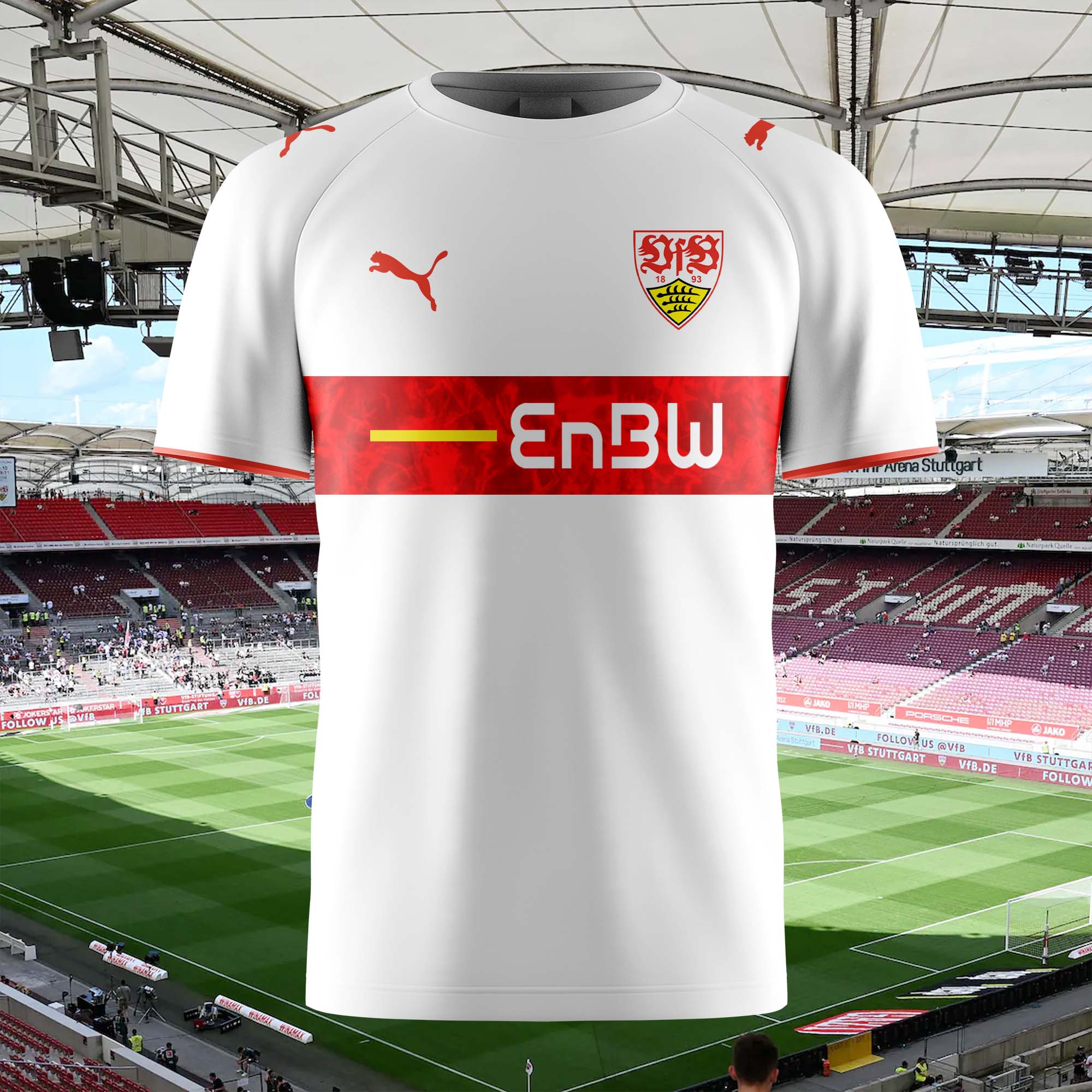 VfB Stuttgart 2006-07 Home Kit Retro Shirt PT62110