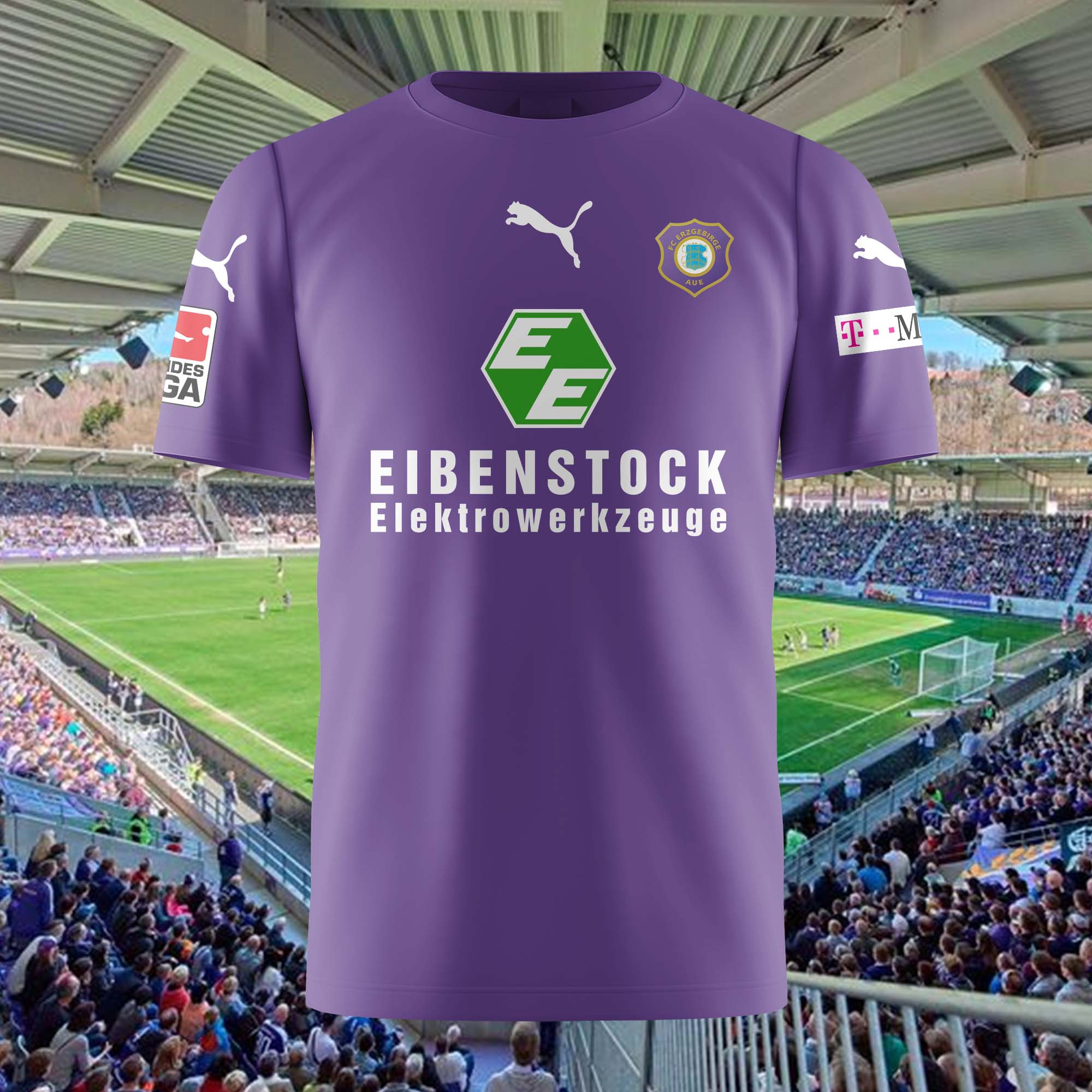 Erzgebirge Aue 2006-07 Home Kit Retro Shirt PT62367