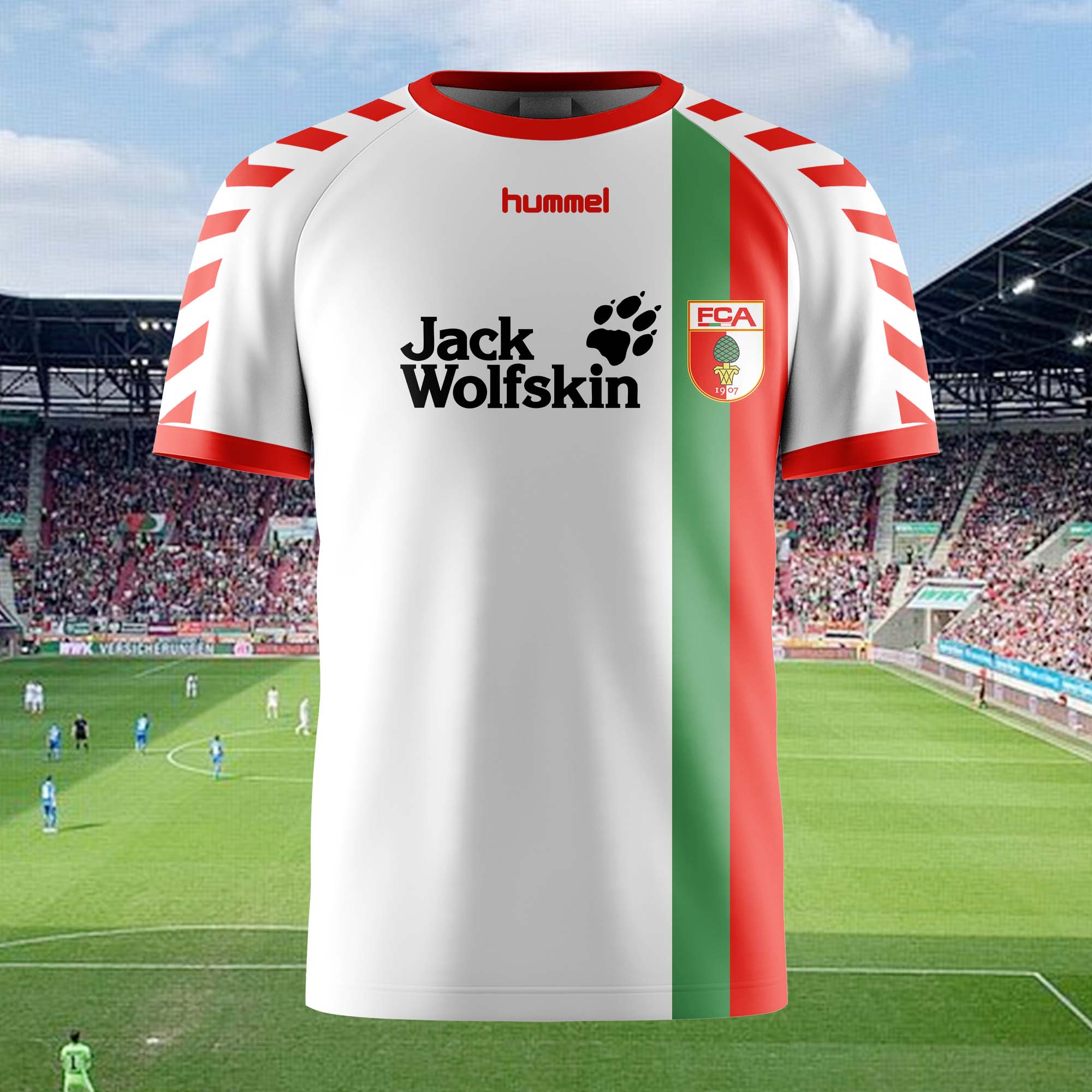 FC Augsburg 2006-07 Home Kit Retro Shirt PT62368