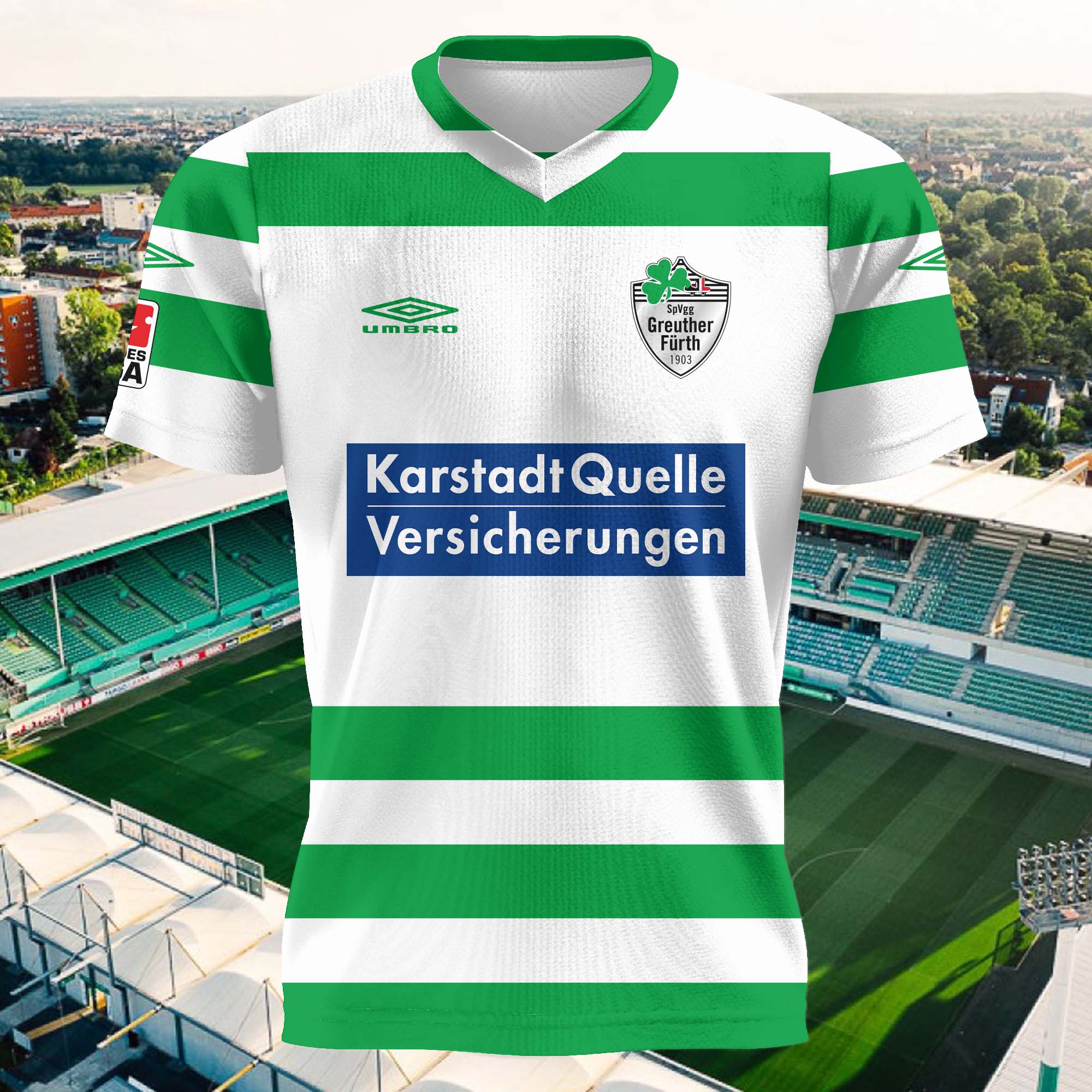 Greuther Fürth 2006-07 Home Kit Retro Shirt PT62370