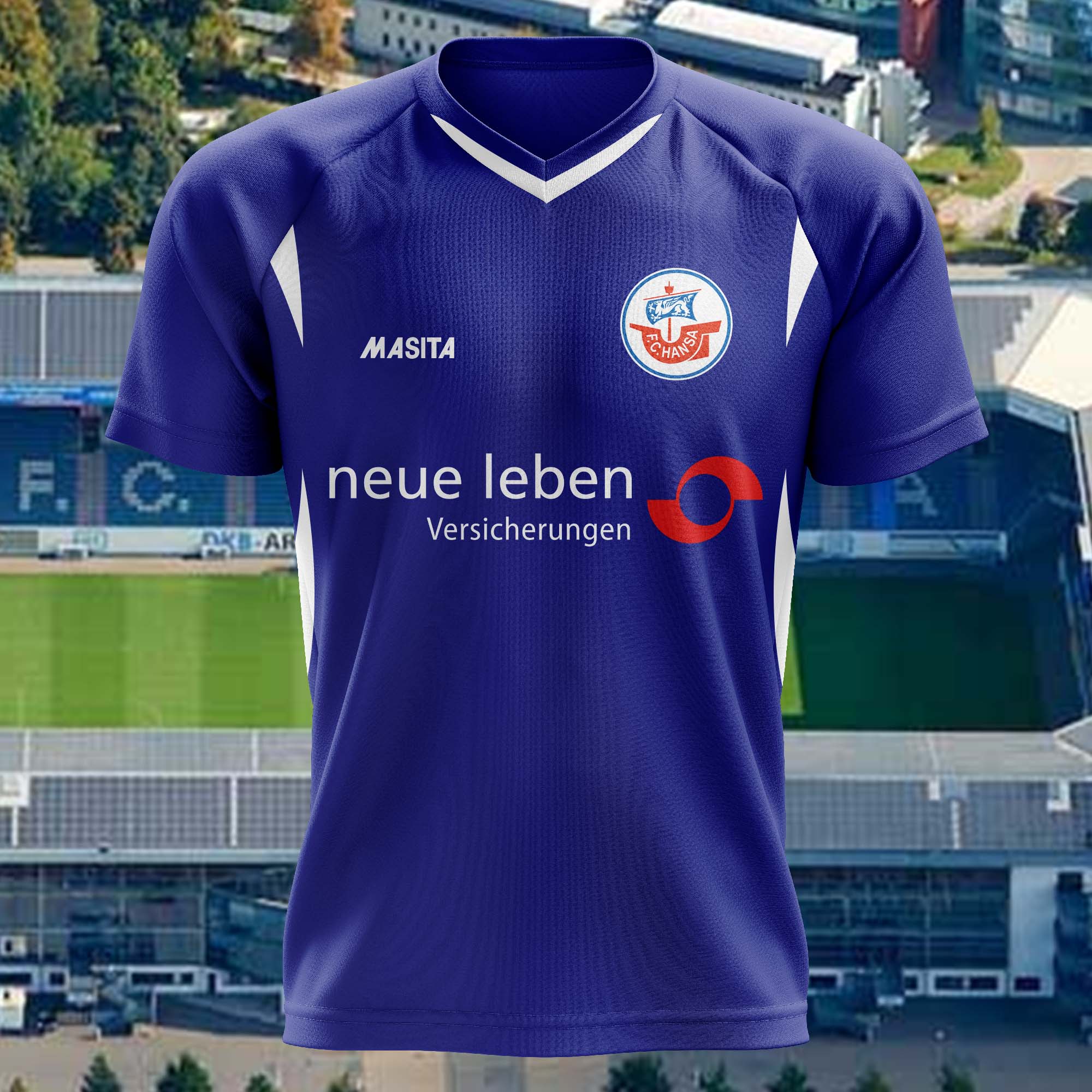 Hansa Rostock 2006-07 Home Kit Retro Shirt PT62371