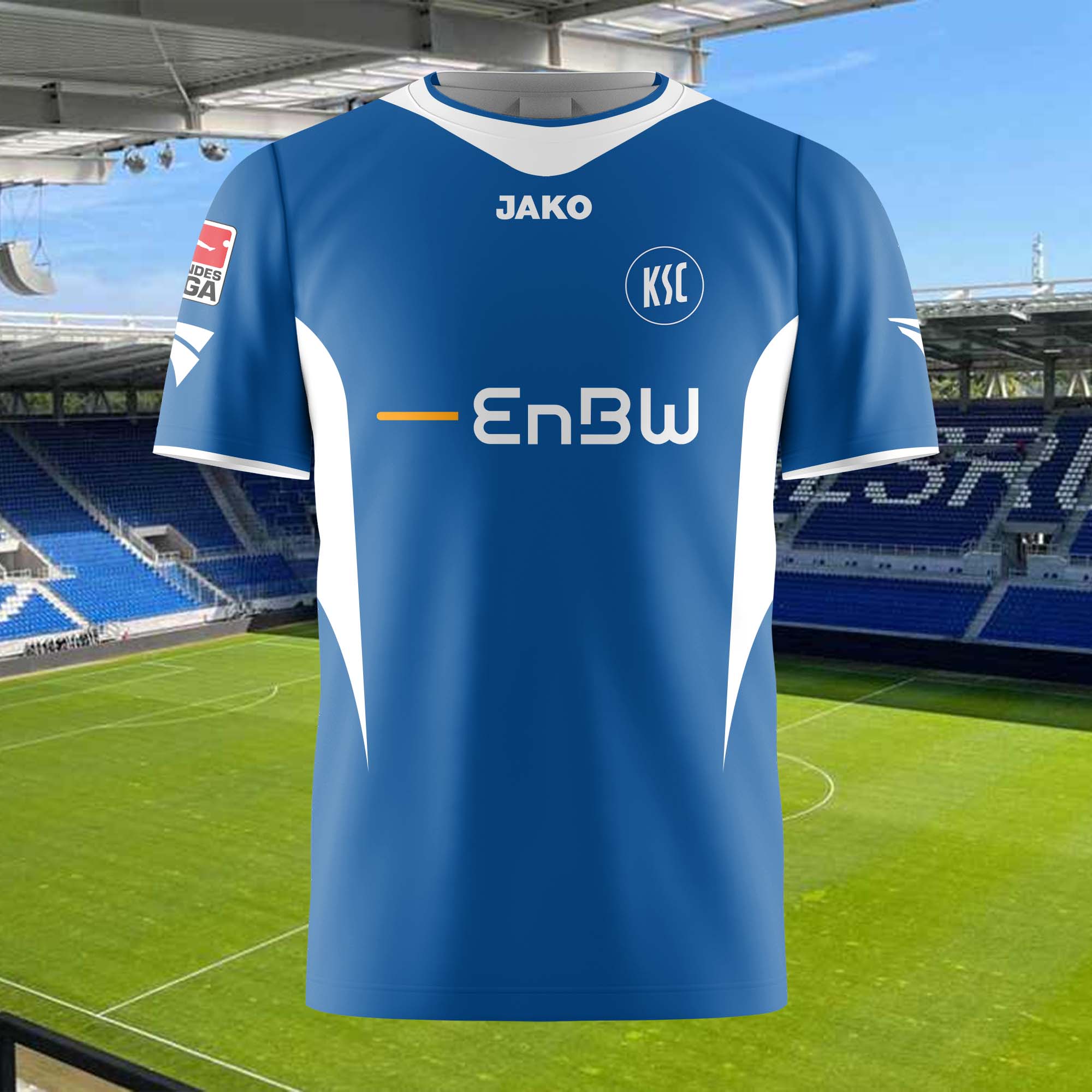 Karlsruher SC 2006-07 Home Kit Retro Shirt PT62372